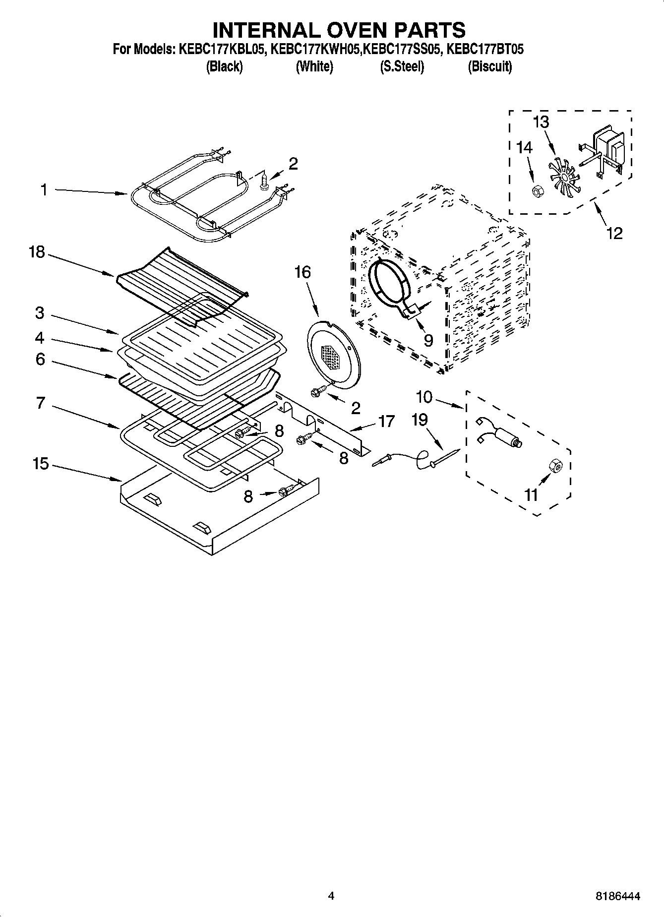 03 - INTERNAL OVEN PARTS
