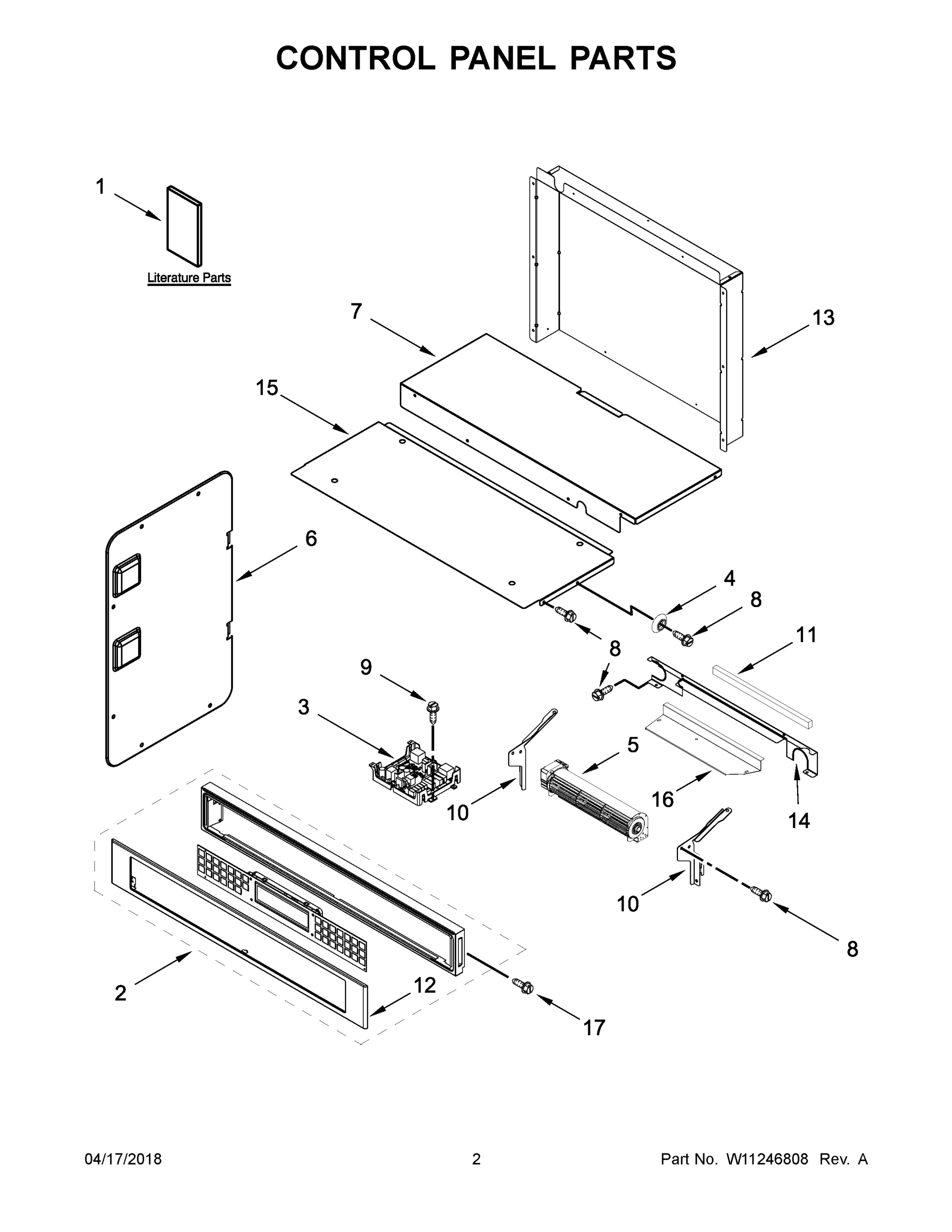 02 - CONTROL PANEL PARTS