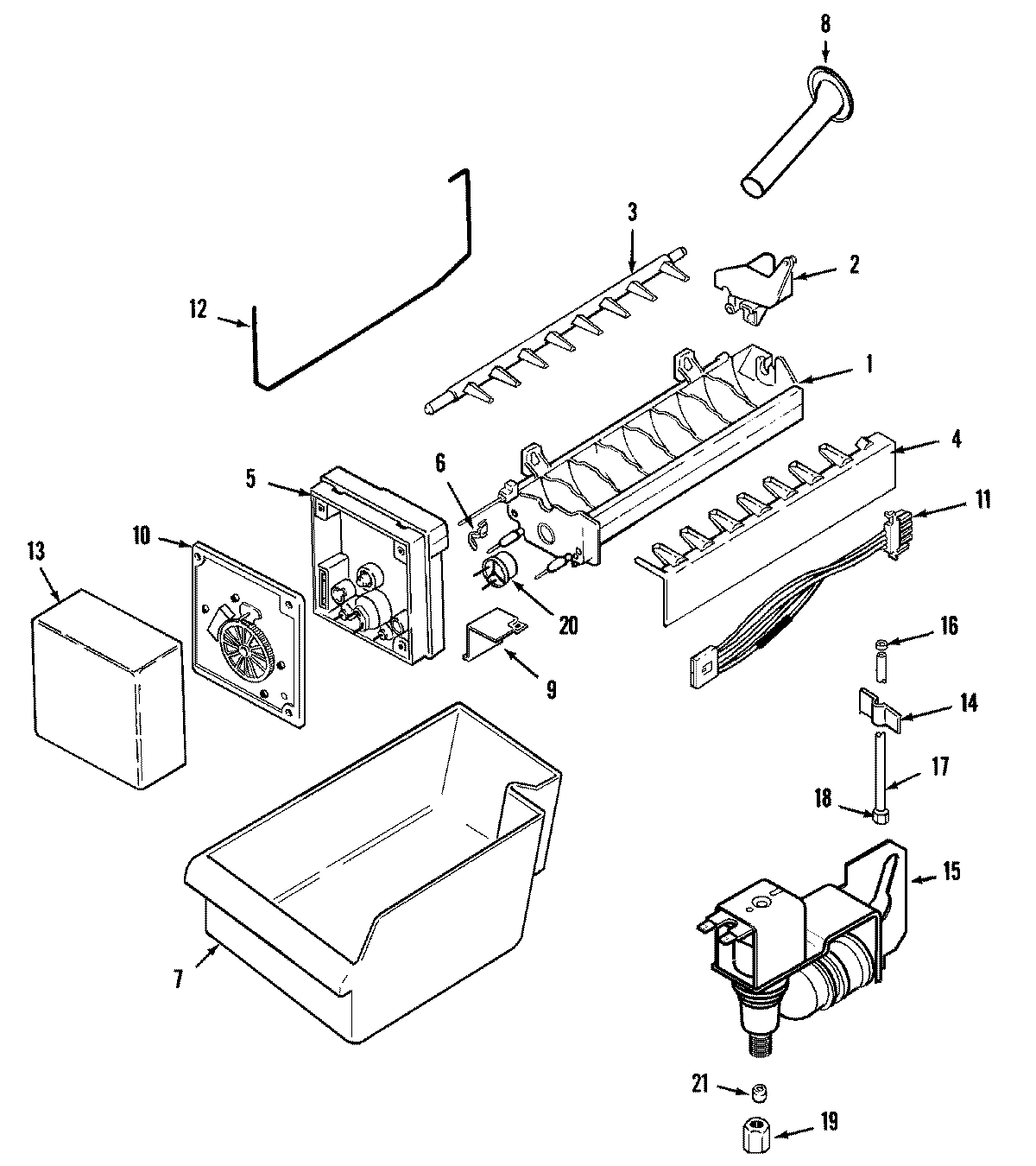 08 - OPTIONAL ICE MAKER KIT-UKI2000AKX