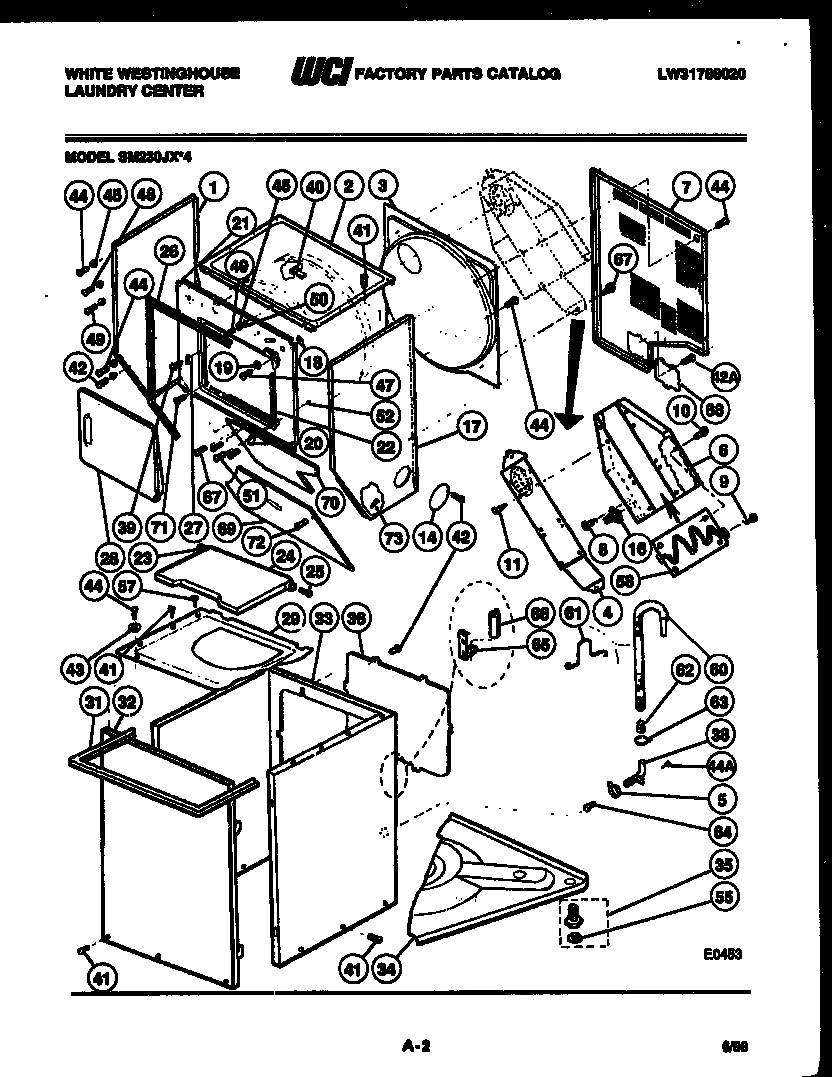 02 - CABINET PARTS AND HEATER