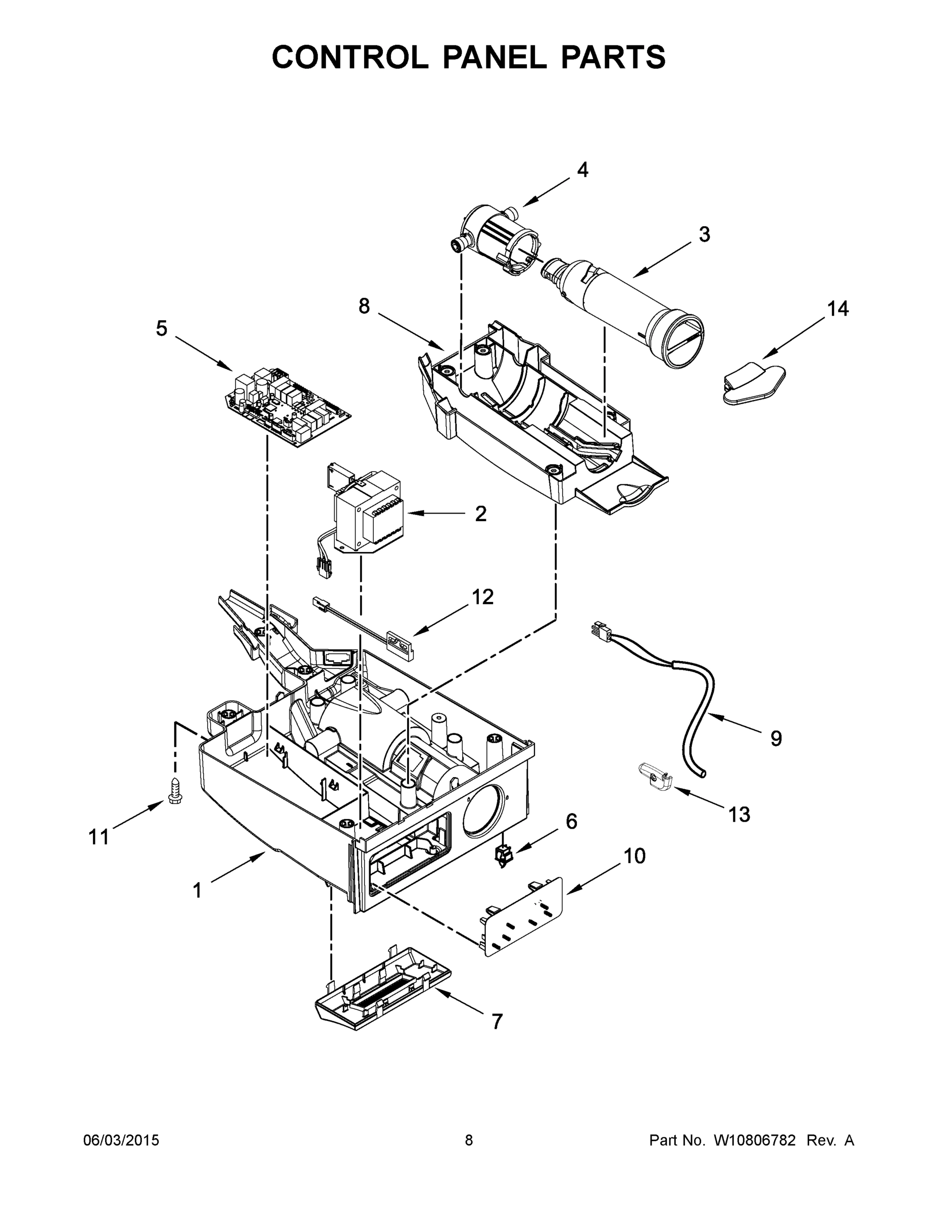 05 - CONTROL PANEL PARTS