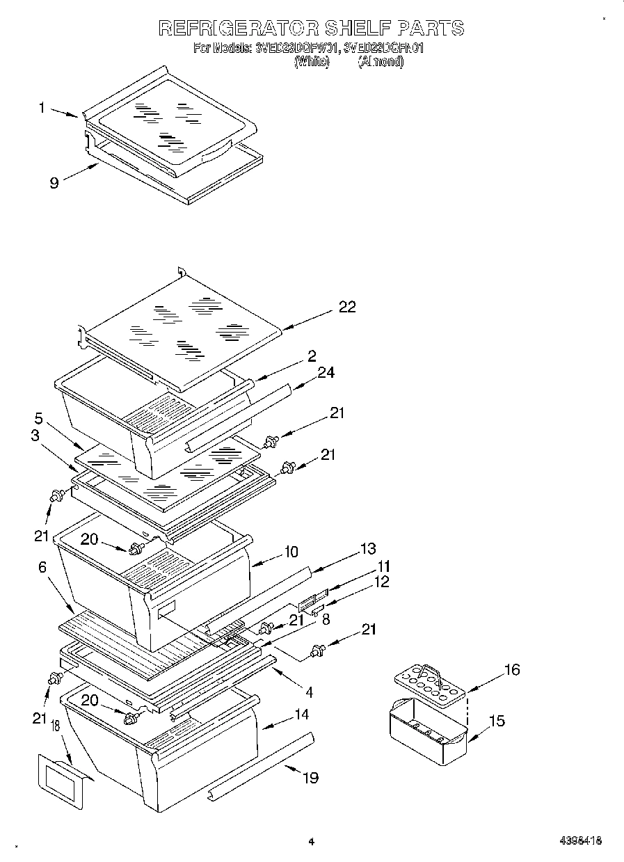 03 - REFRIGERATOR SHELF