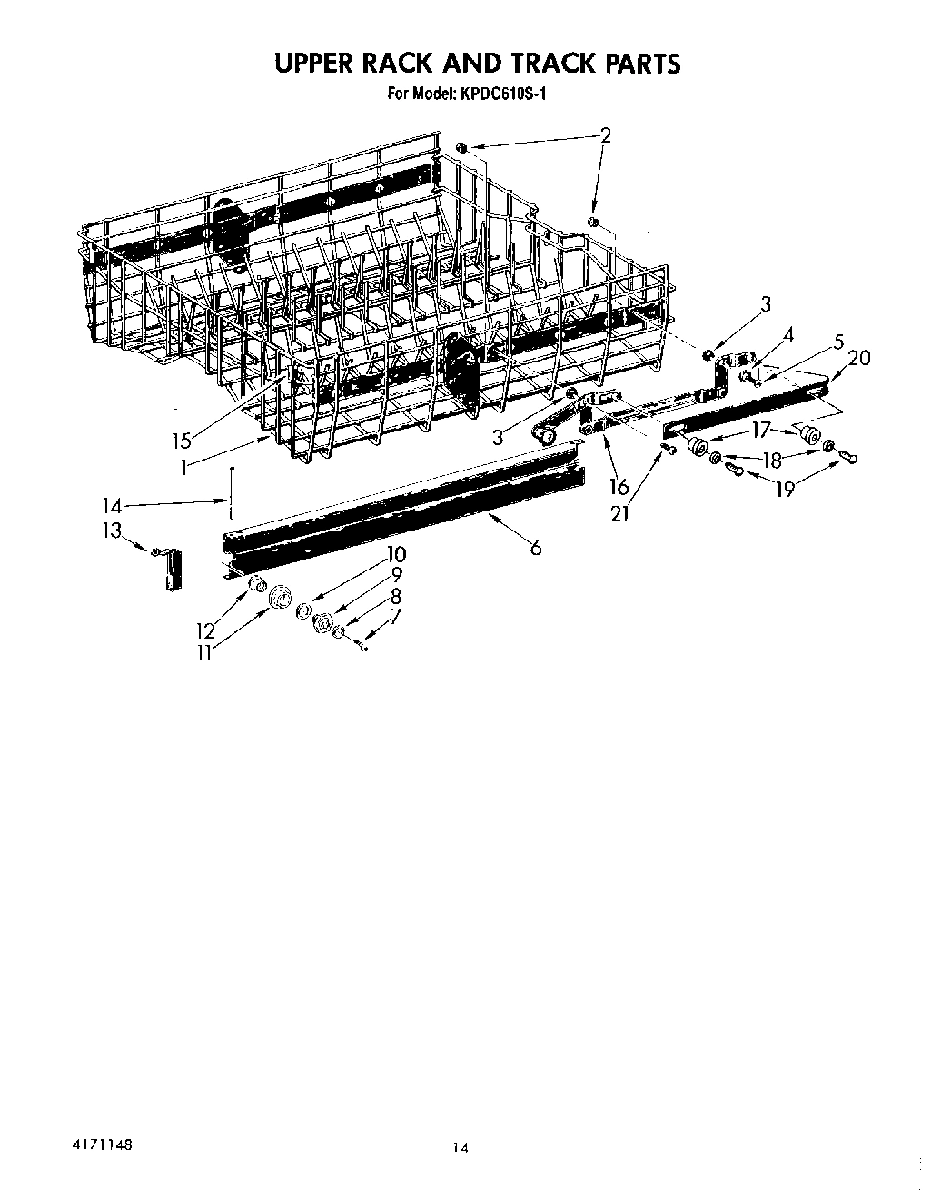 10 - UPPER RACK AND TRACK