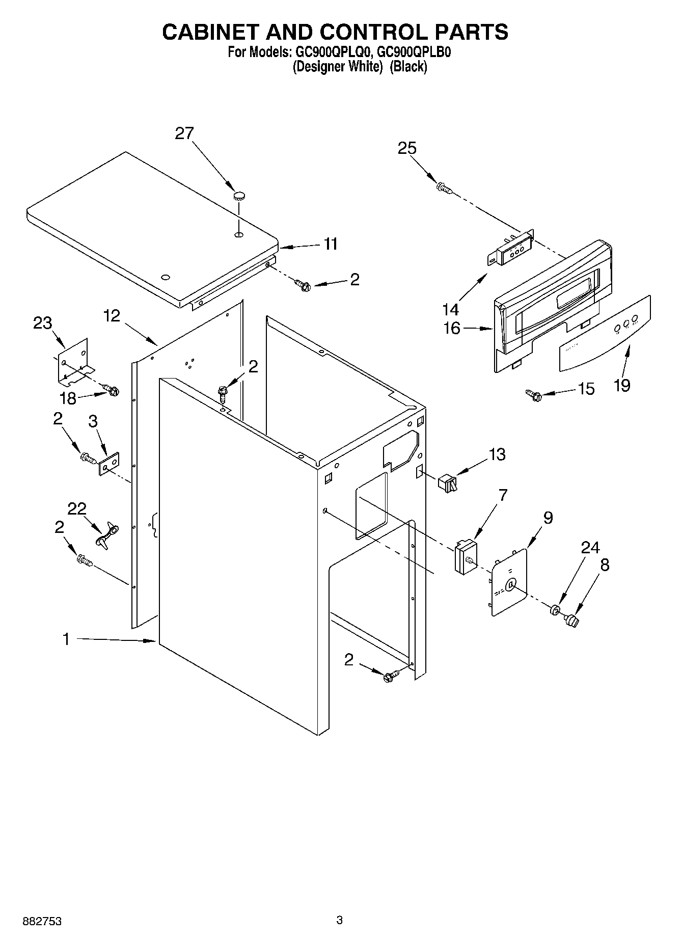03 - CABINET AND CONTROL