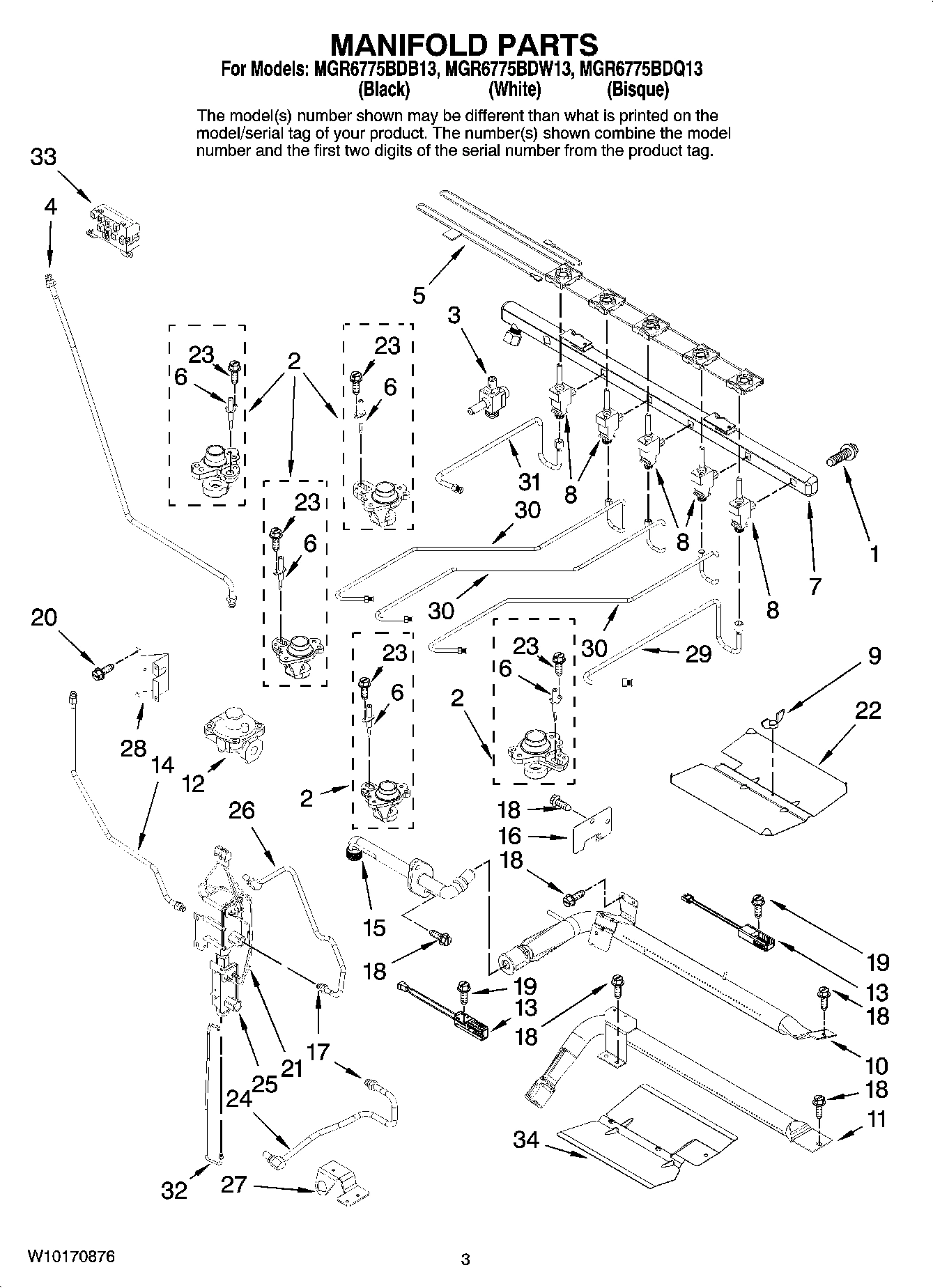 03 - MANIFOLD PARTS