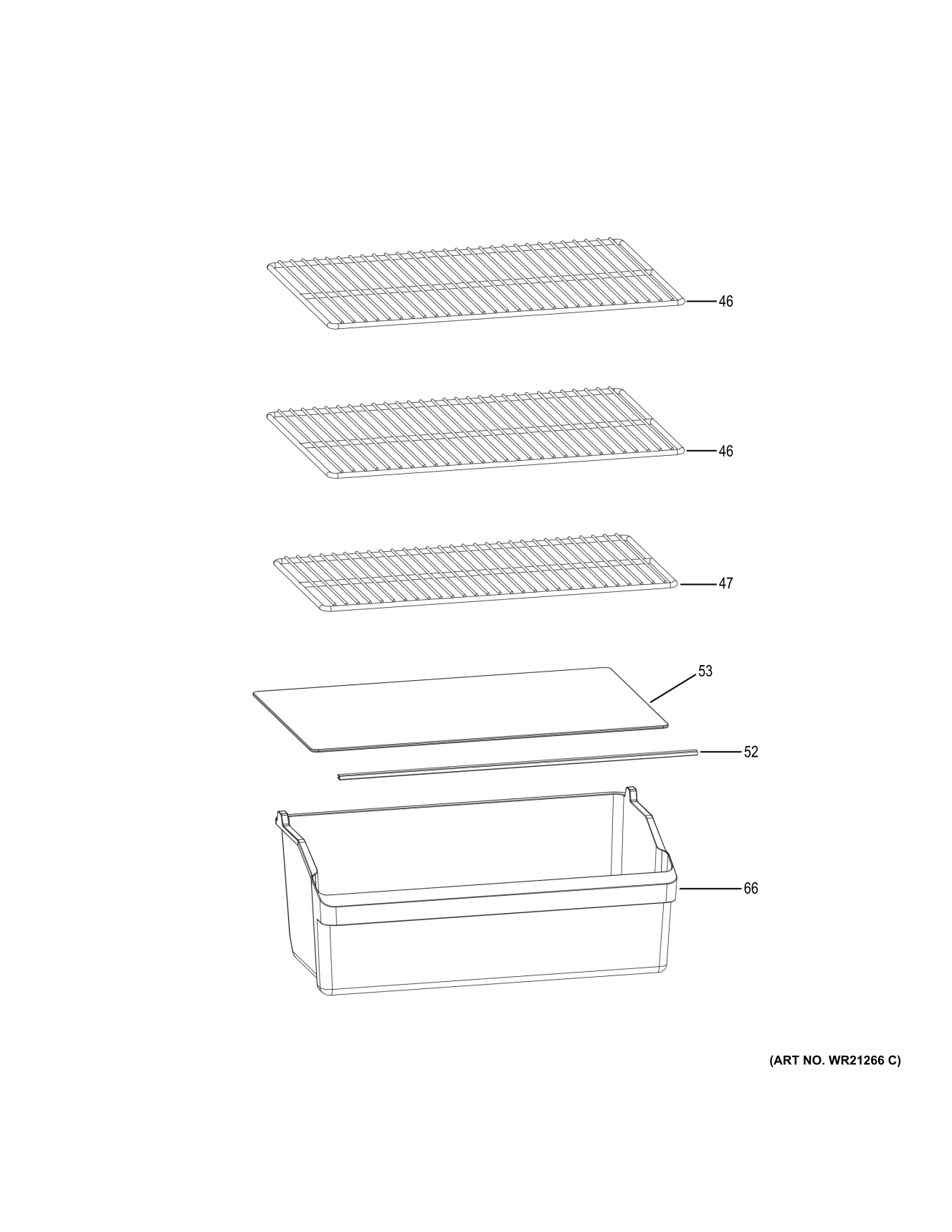SHELVES & DRAWERS