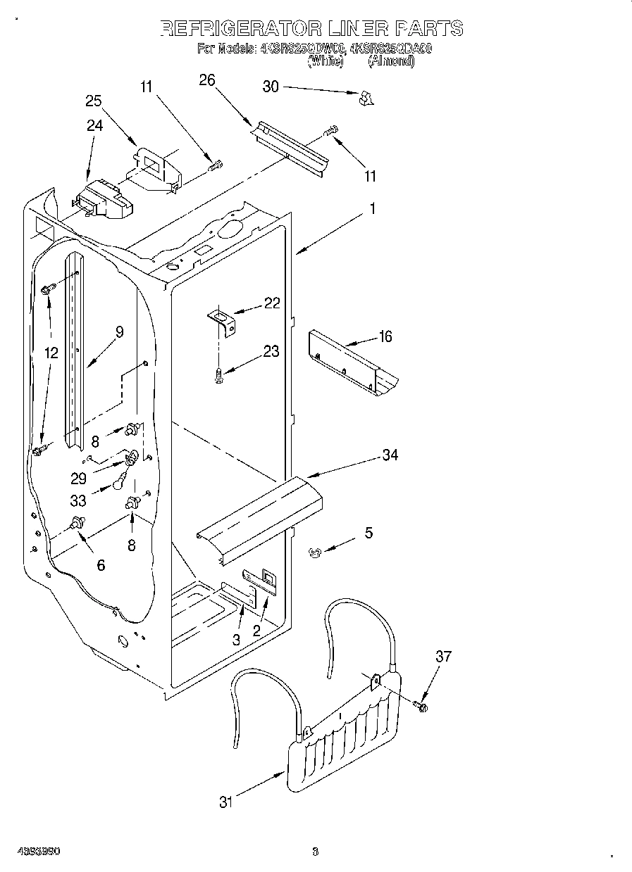 02 - REFRIGERATOR LINER