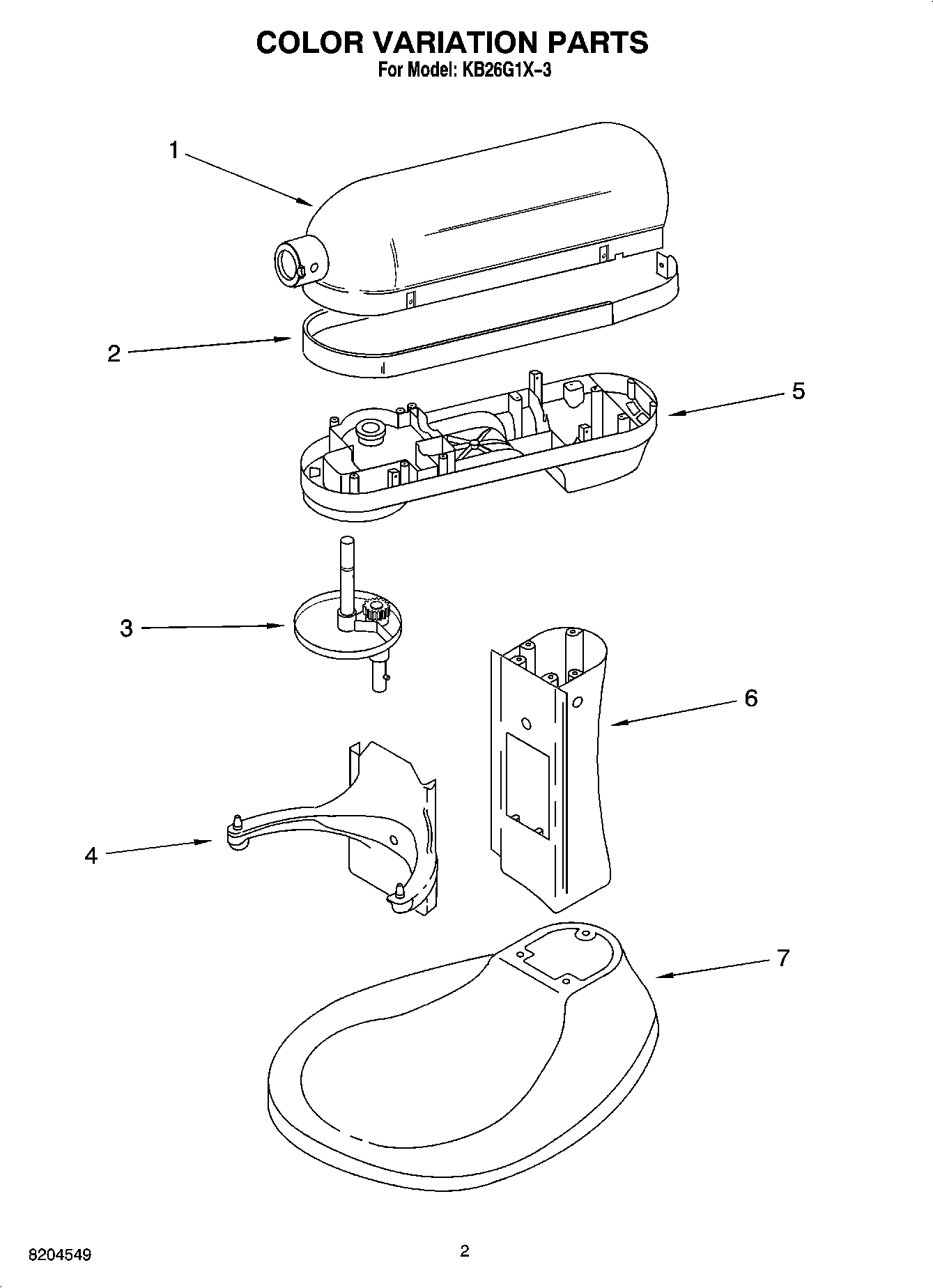 01 - COLOR VARIATION PARTS