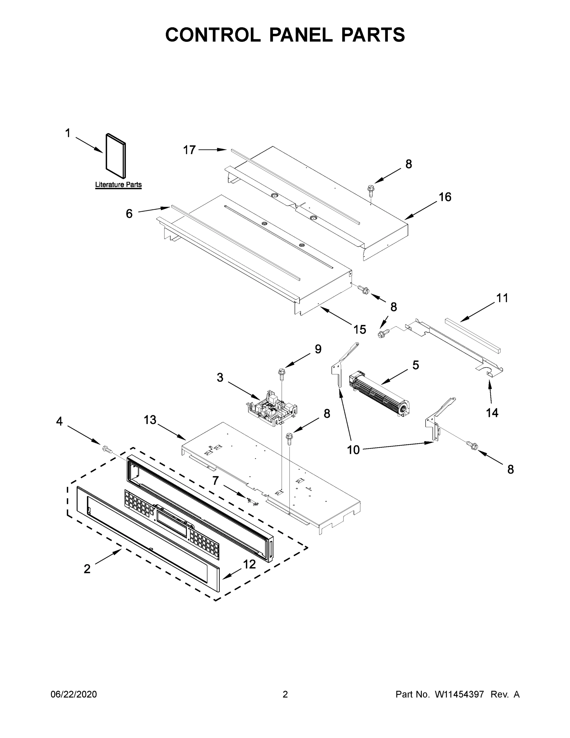 02 - CONTROL PANEL PARTS