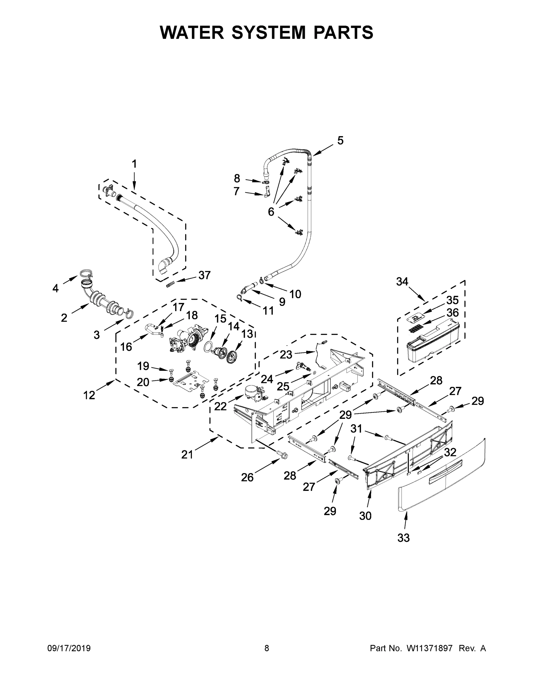 05 - WATER SYSTEM PARTS