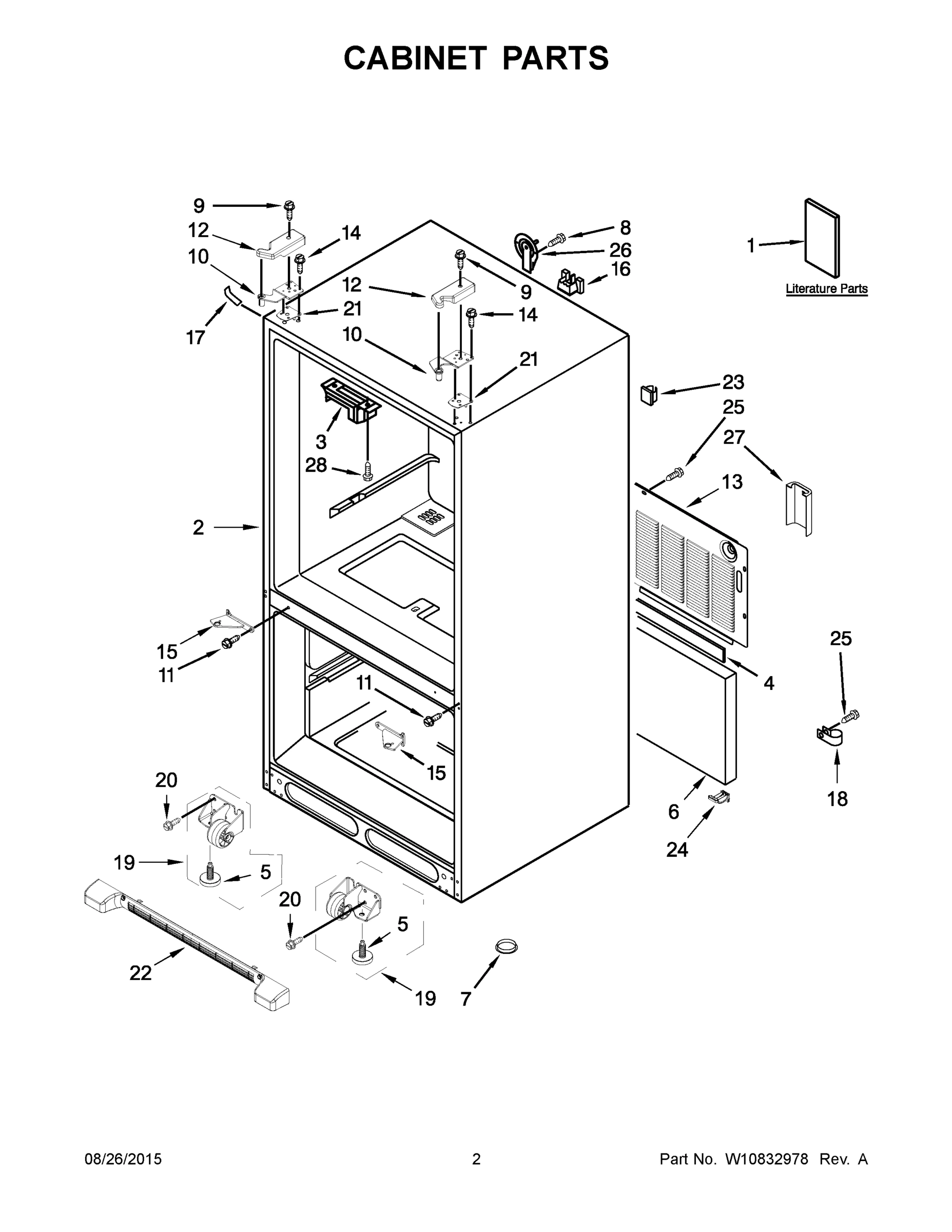 02 - CABINET PARTS