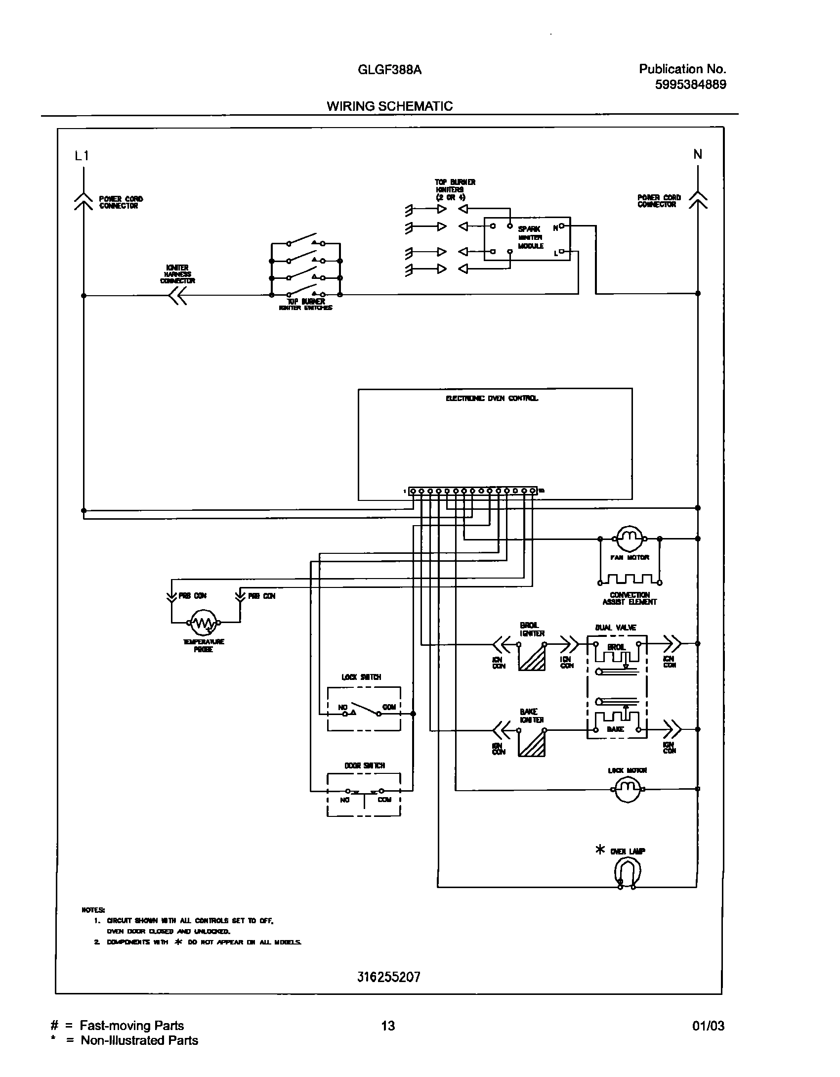 13 - WIRING SCHEMATIC