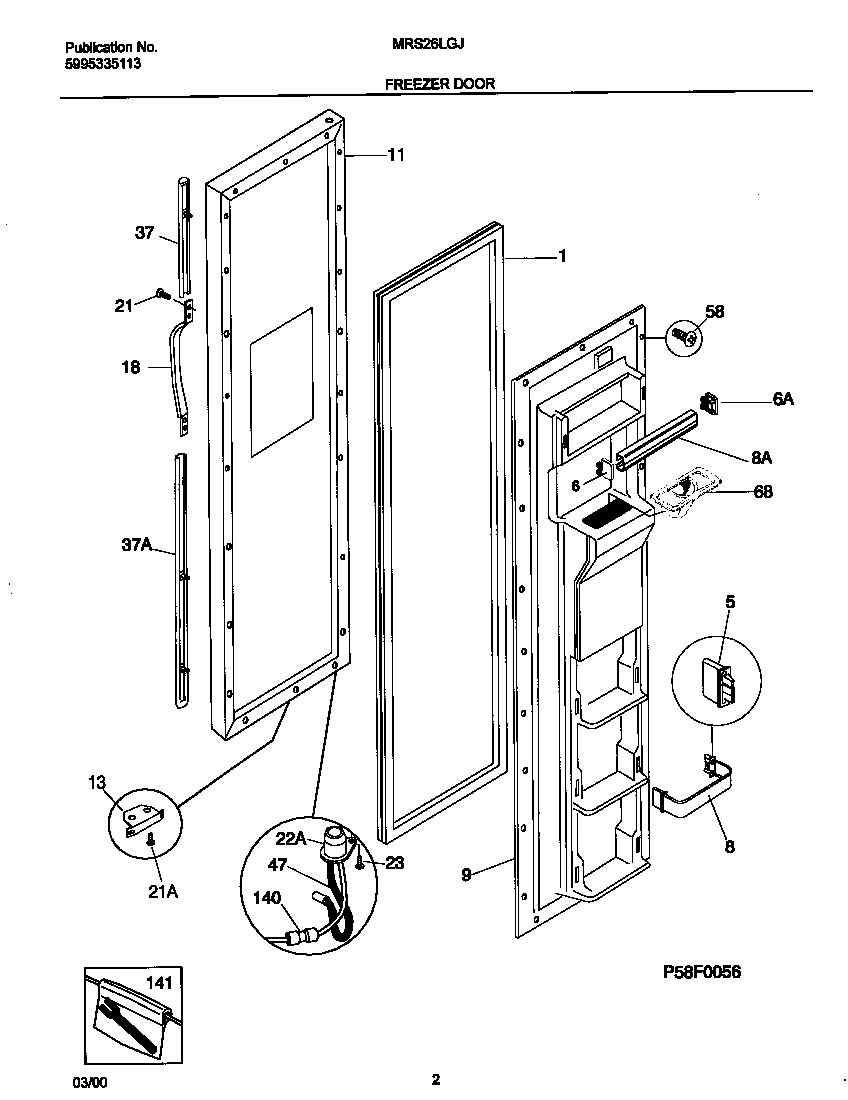 02 - FREEZER DOOR