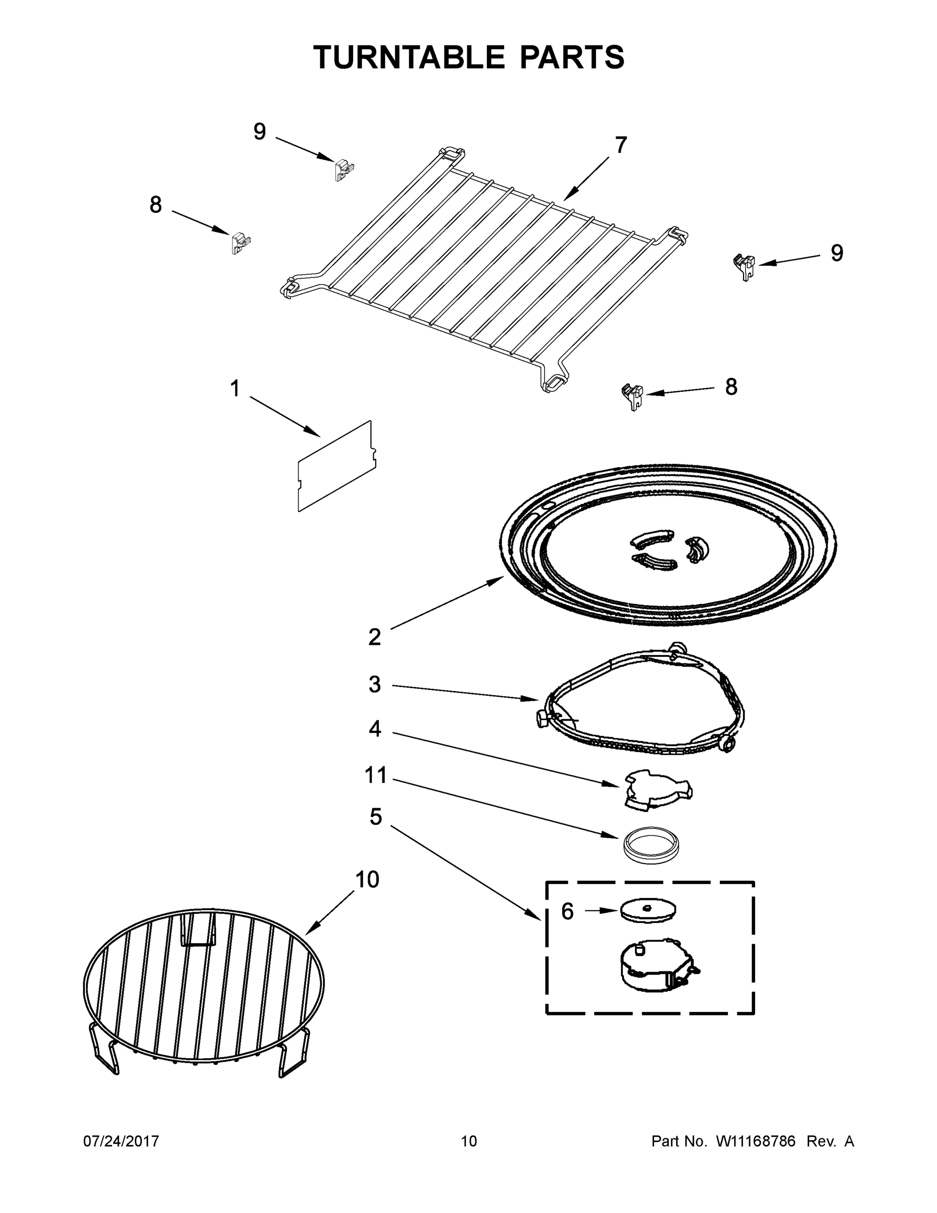 06 - TURNTABLE PARTS