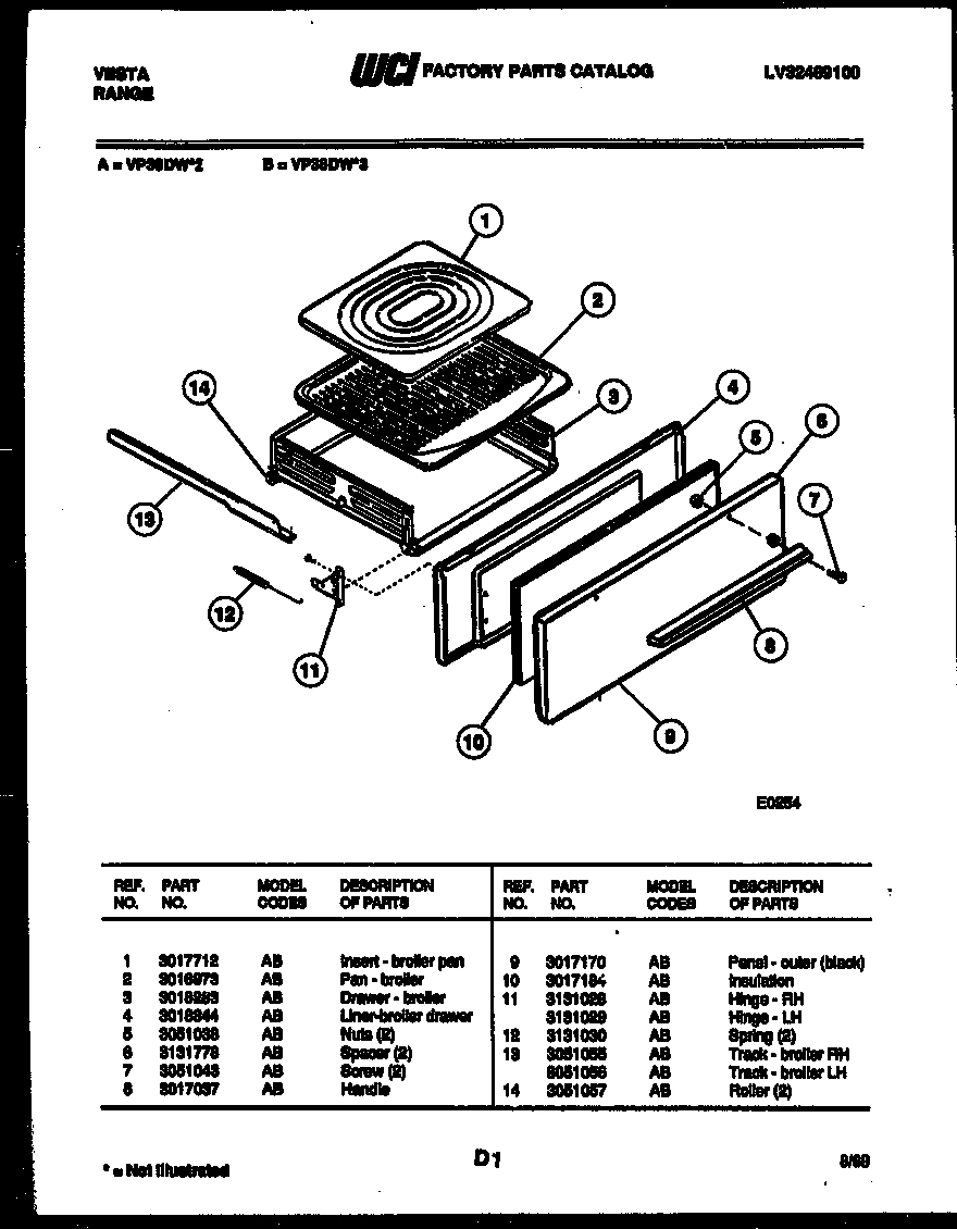 05 - BROILER DRAWER PARTS