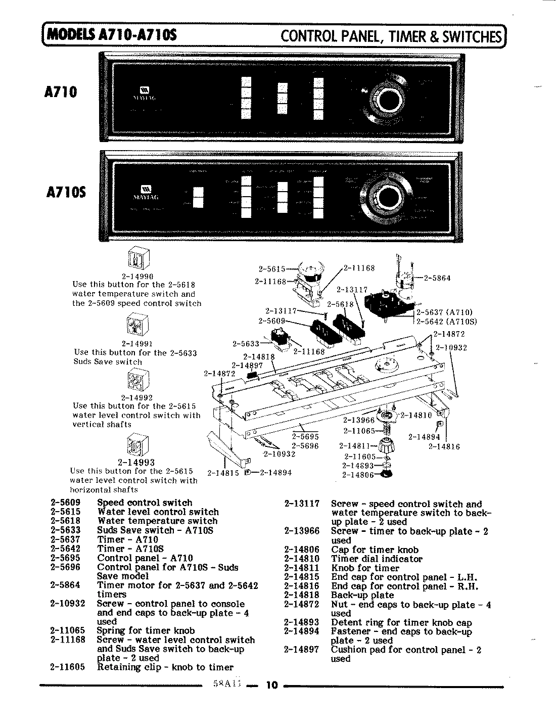 04 - CONTROL PANEL,TIMER & SWITCHES