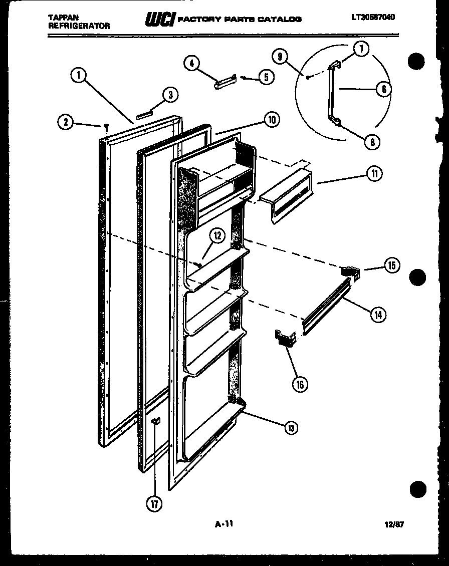 03 - REFRIGERATOR DOOR PARTS