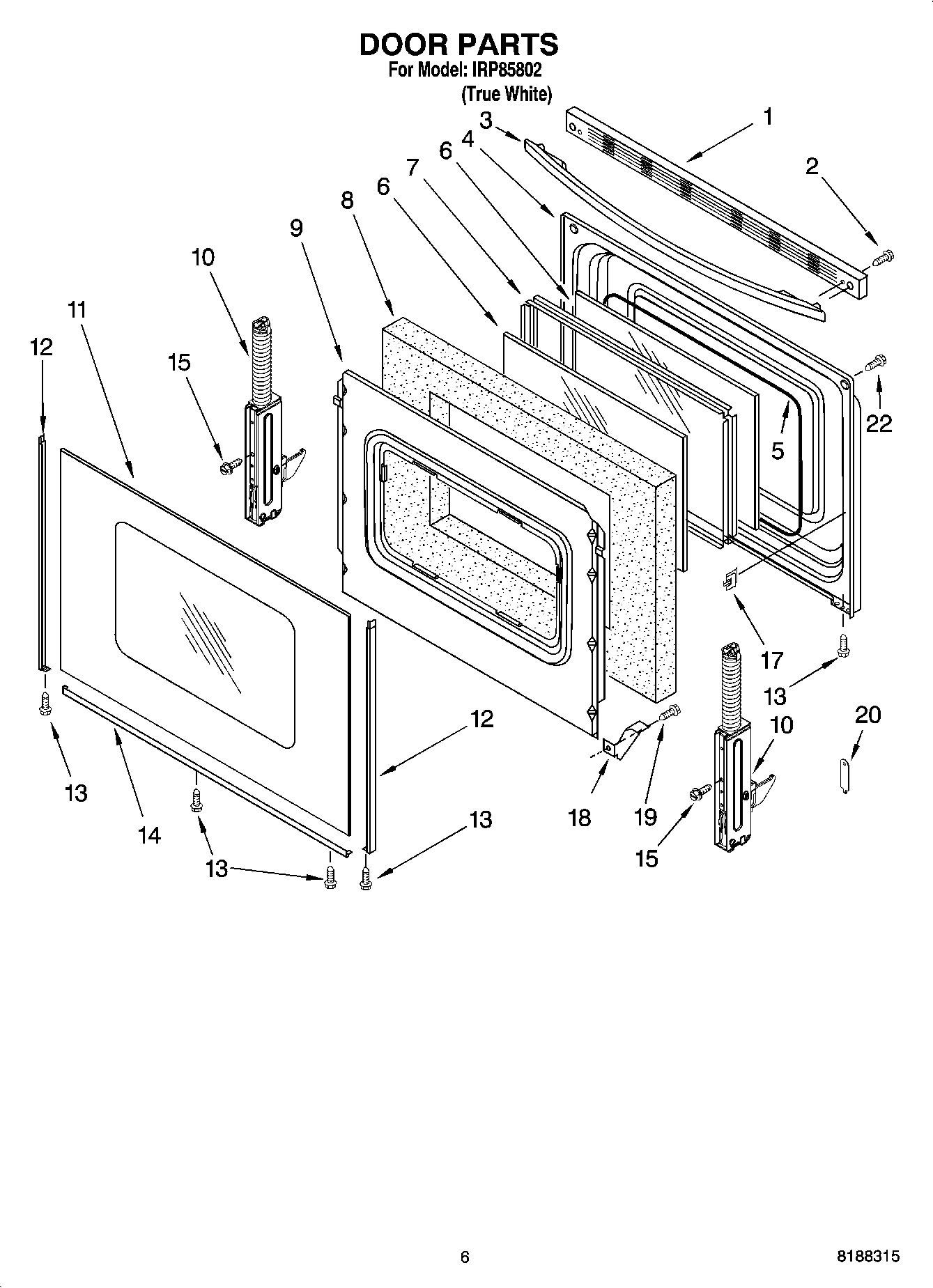 05 - DOOR PARTS, OPTIONAL PARTS (NOT INCLUDED)