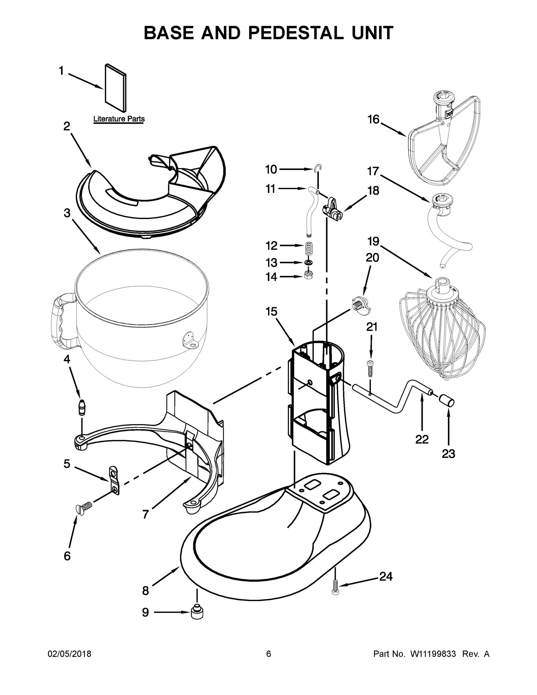 04 - BASE AND PEDESTAL UNIT