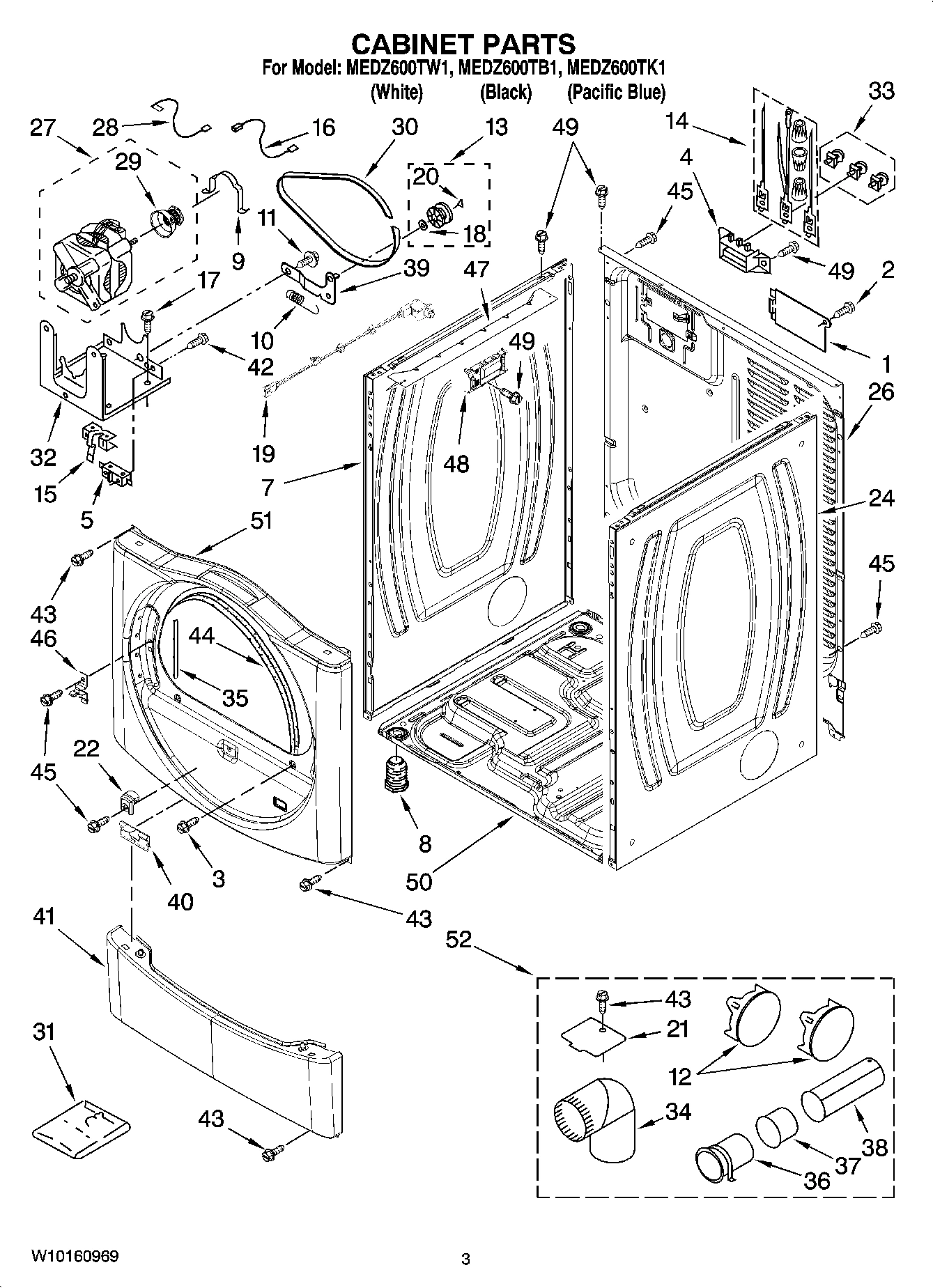 02 - CABINET PARTS