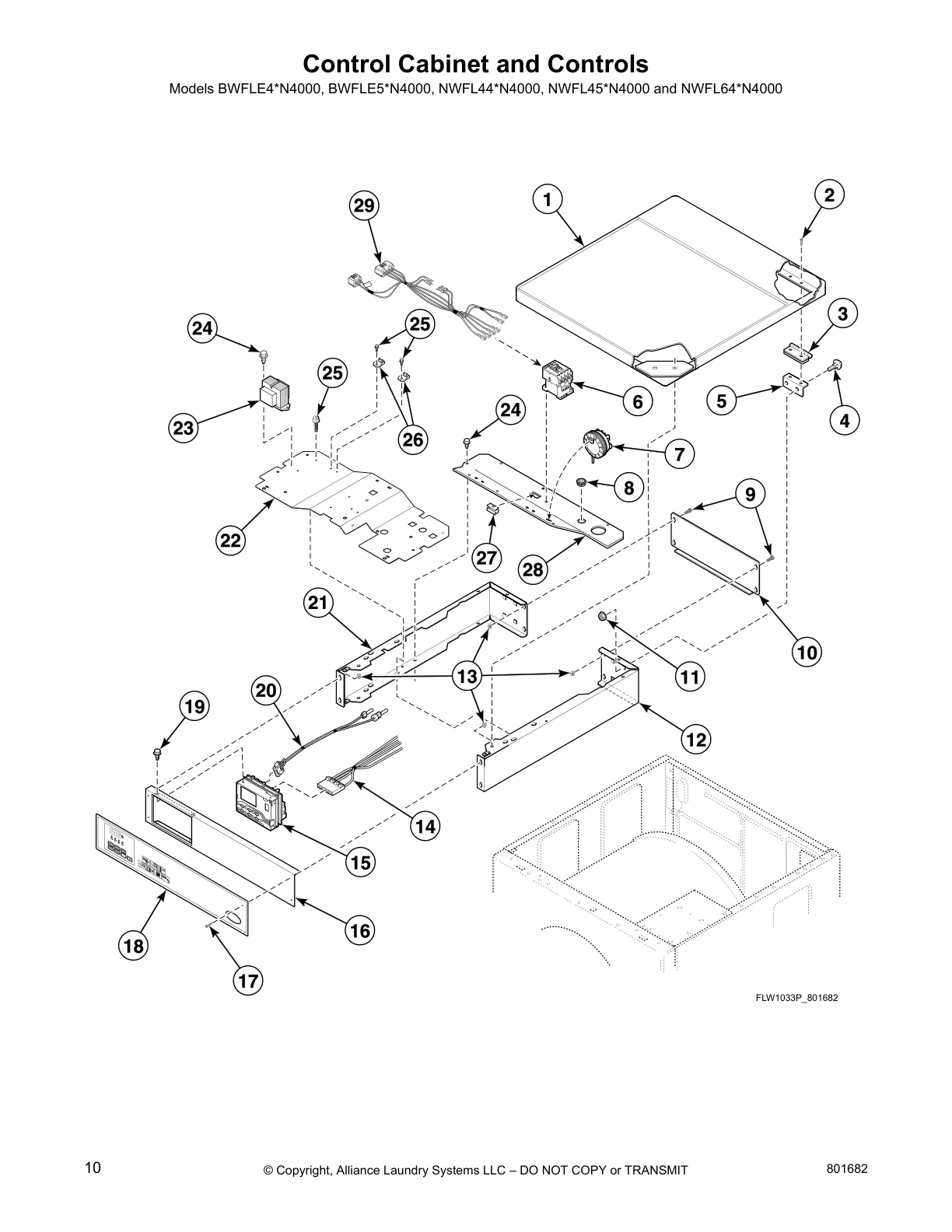 Control Cabinet and Controls