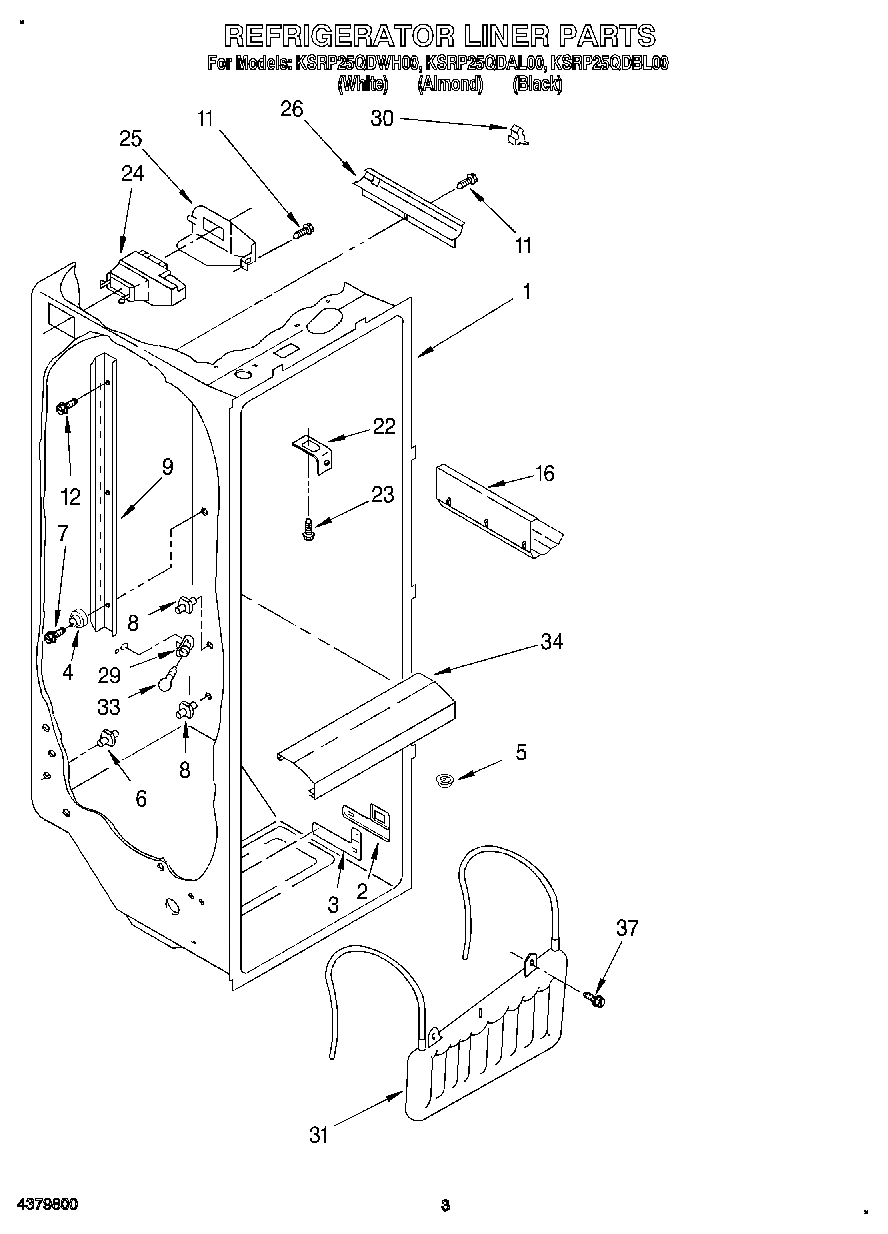 02 - REFRIGERATOR LINER