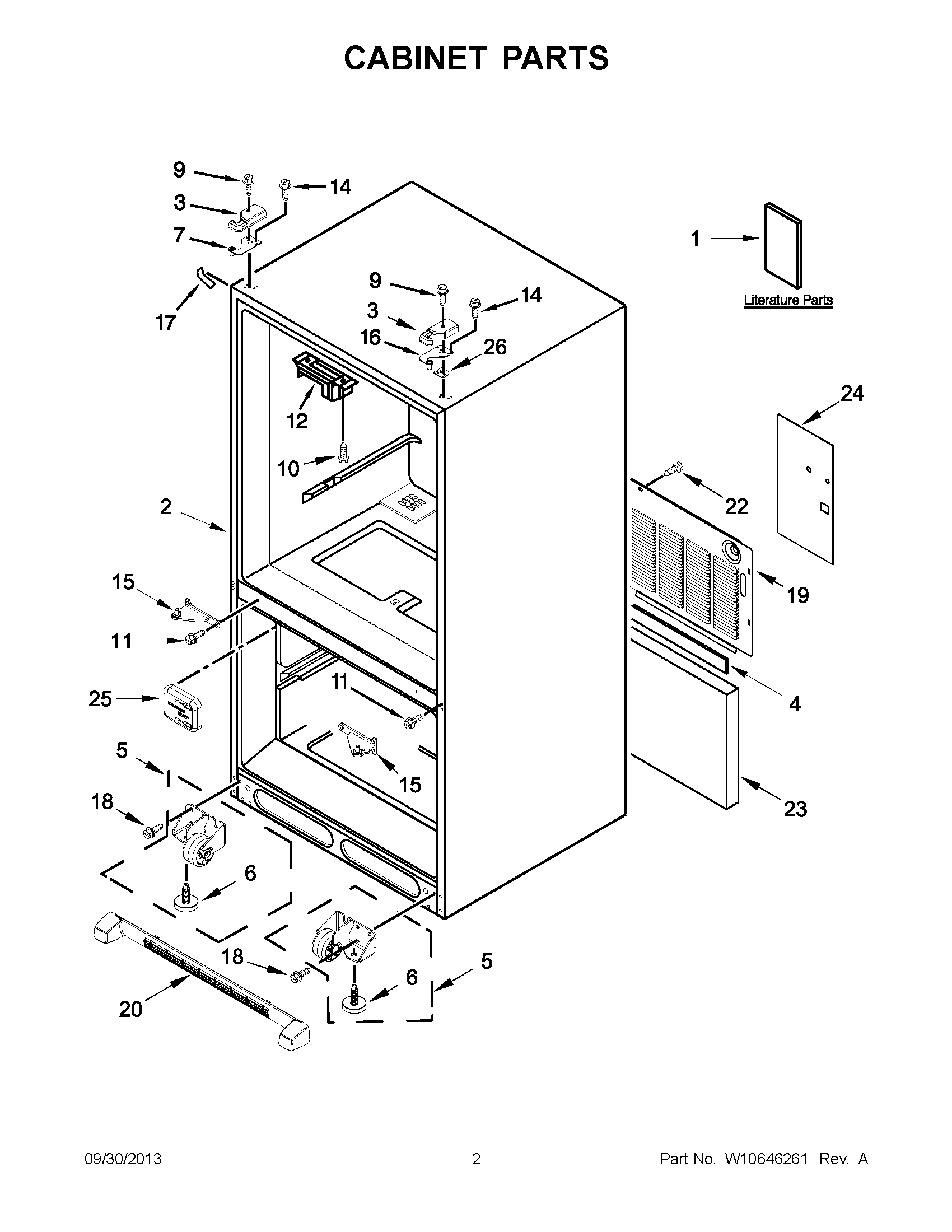 02 - CABINET PARTS