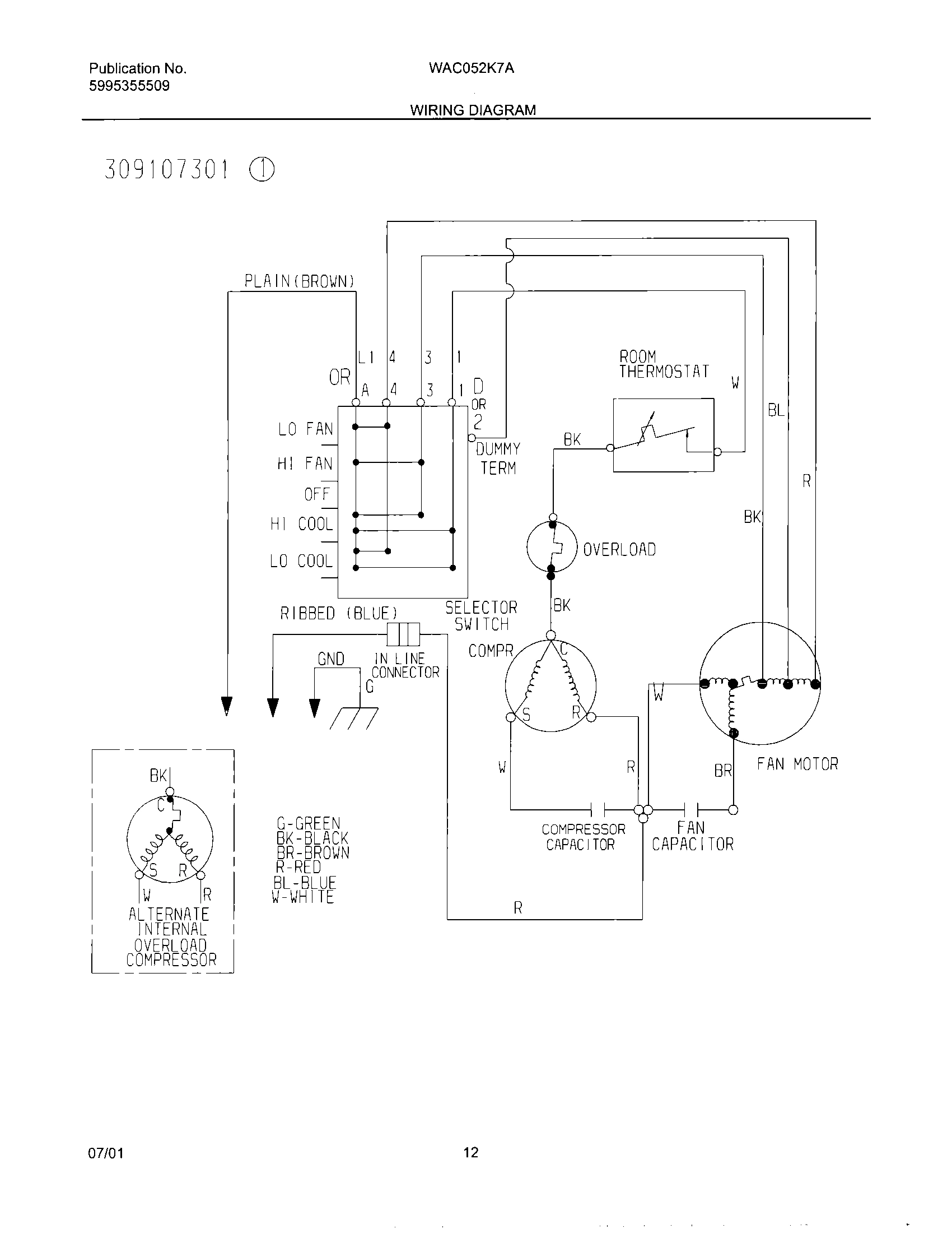12 - WIRING DIAGRAM
