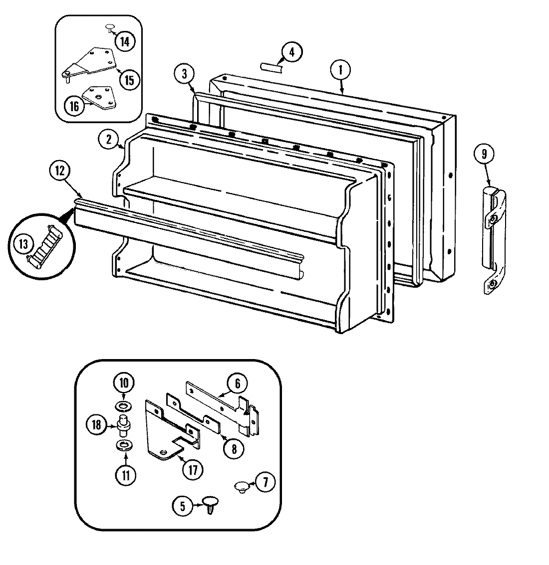 02 - FREEZER DOOR