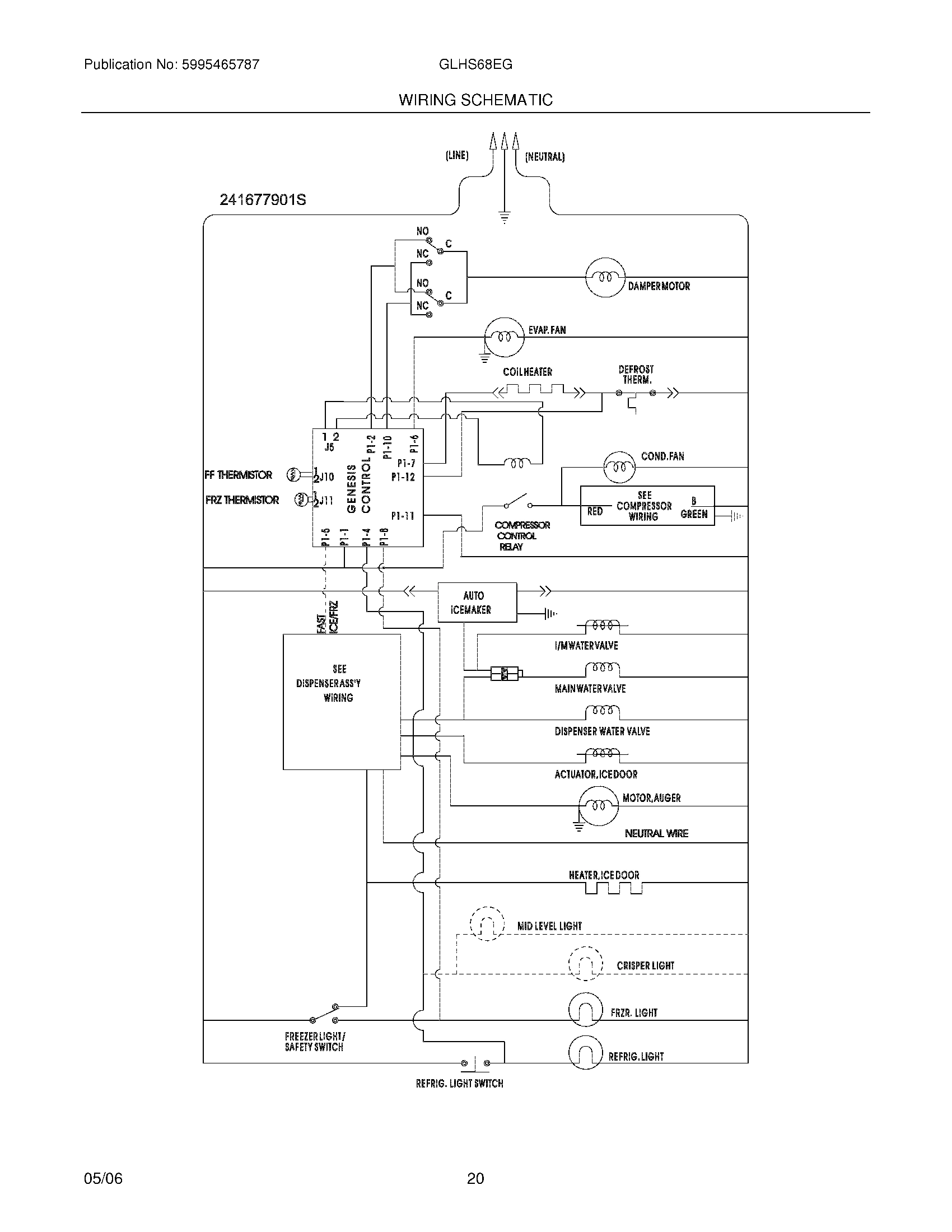 20 - WIRING SCHEMATIC