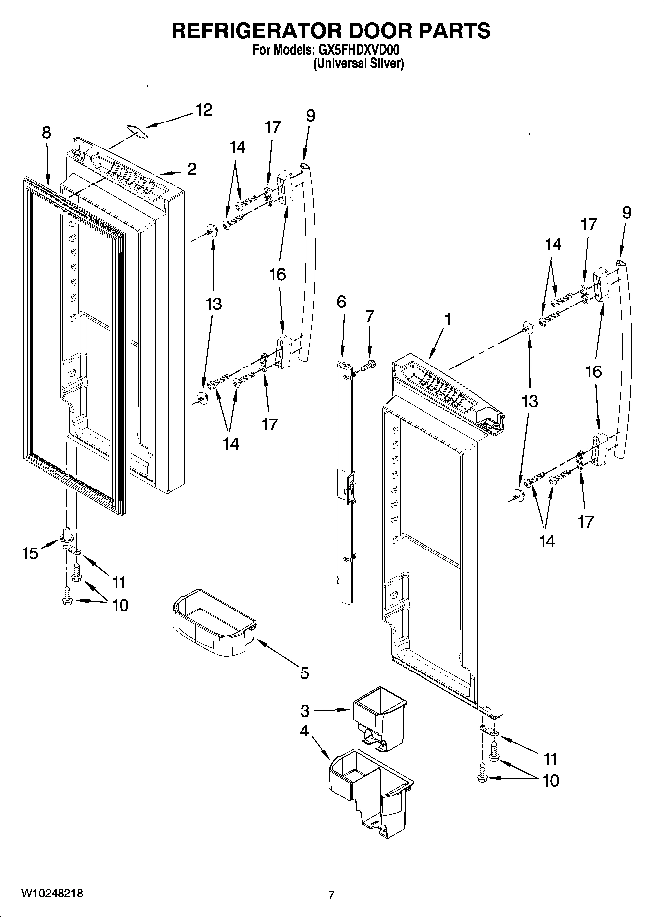 05 - REFRIGERATOR DOOR PARTS