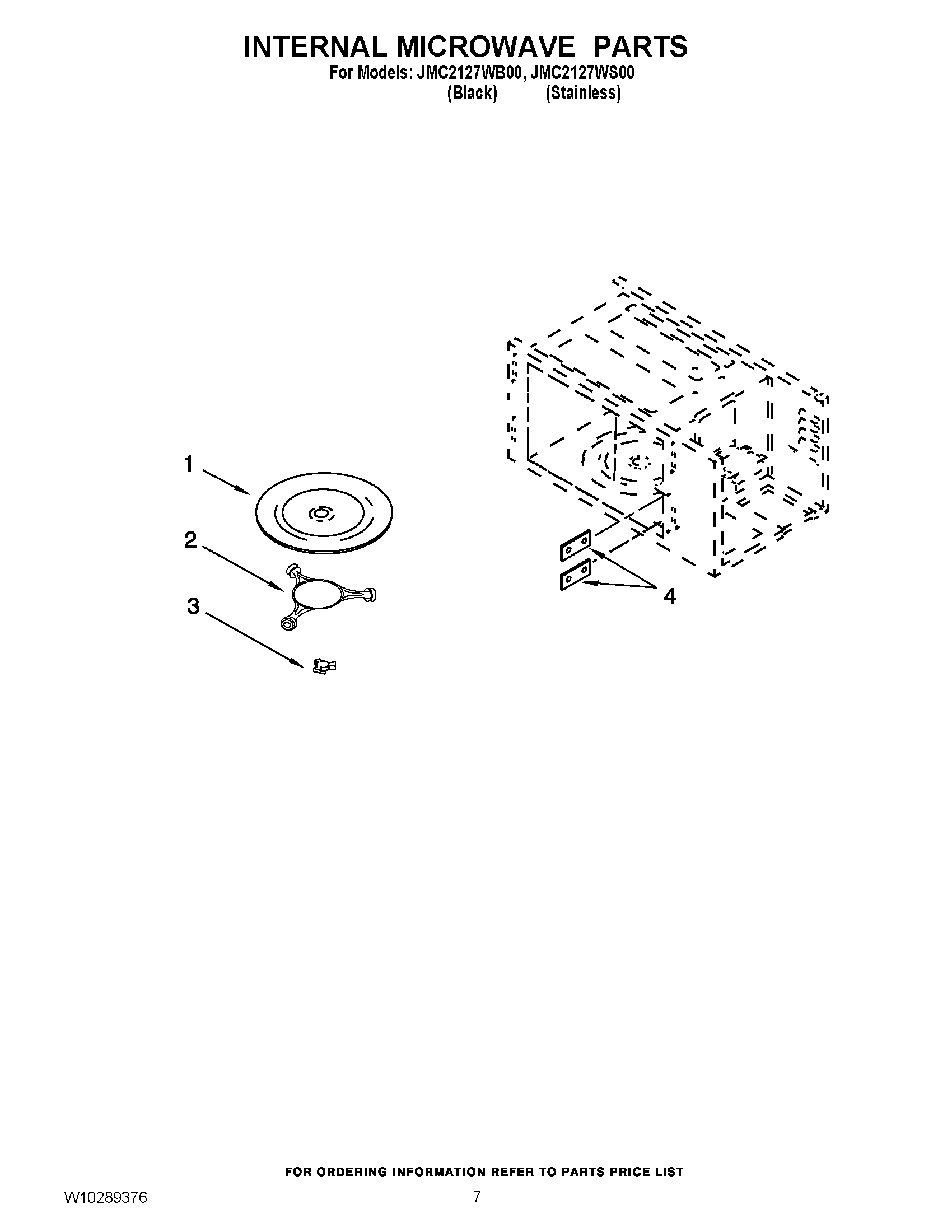 05 - INTERNAL MICROWAVE PARTS