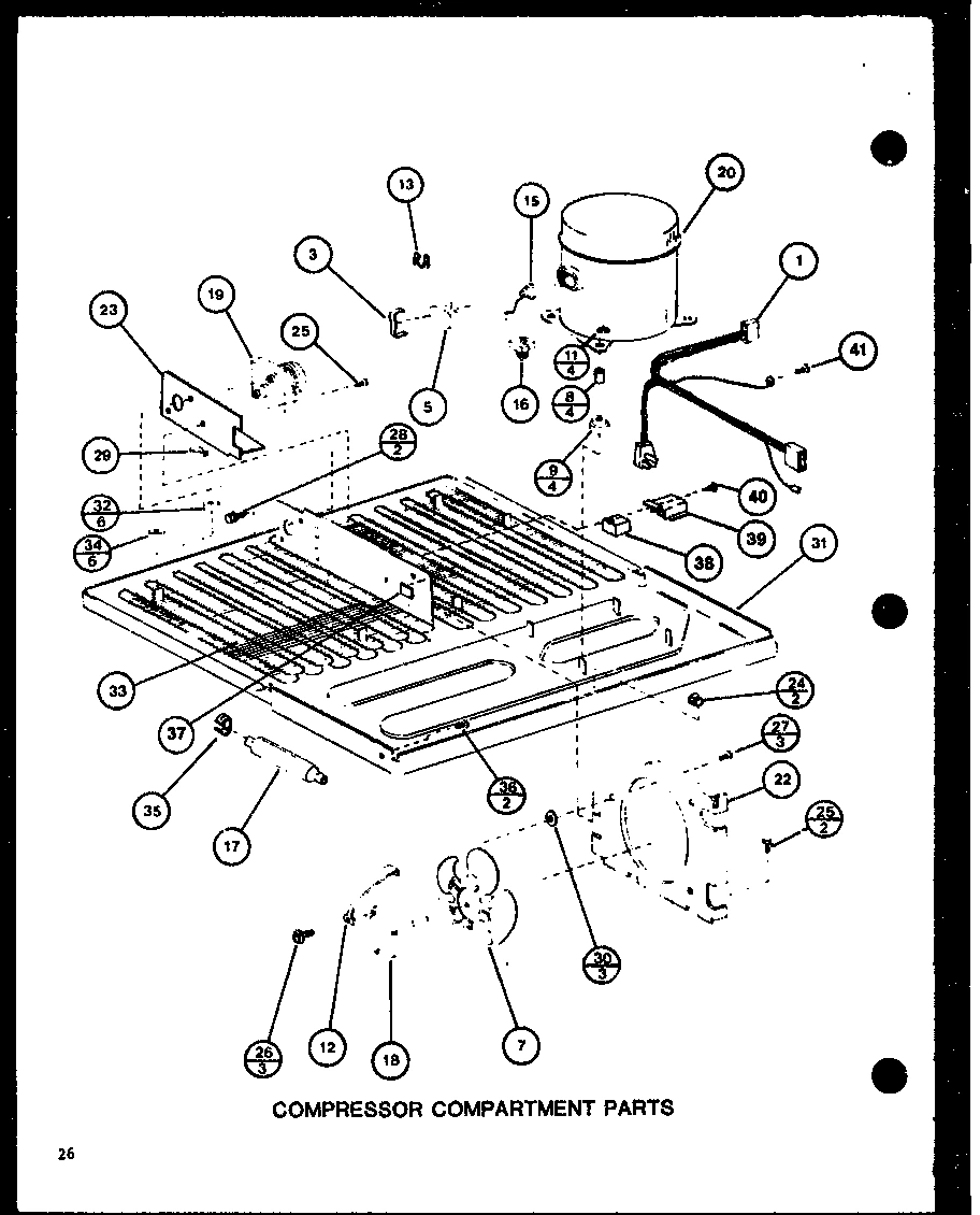 01 - COMPRESSOR COMPARTMENT PARTS