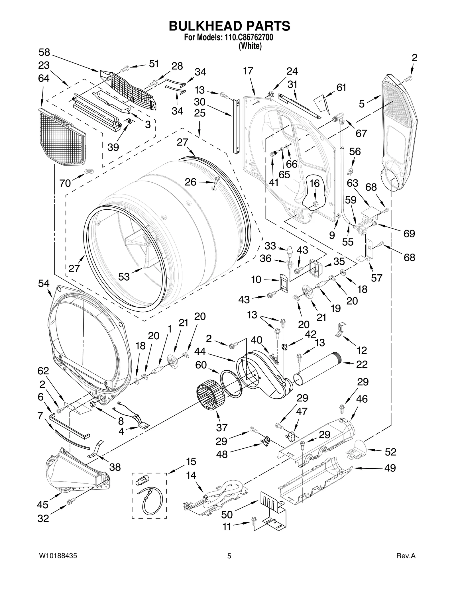 BULKHEAD PARTS