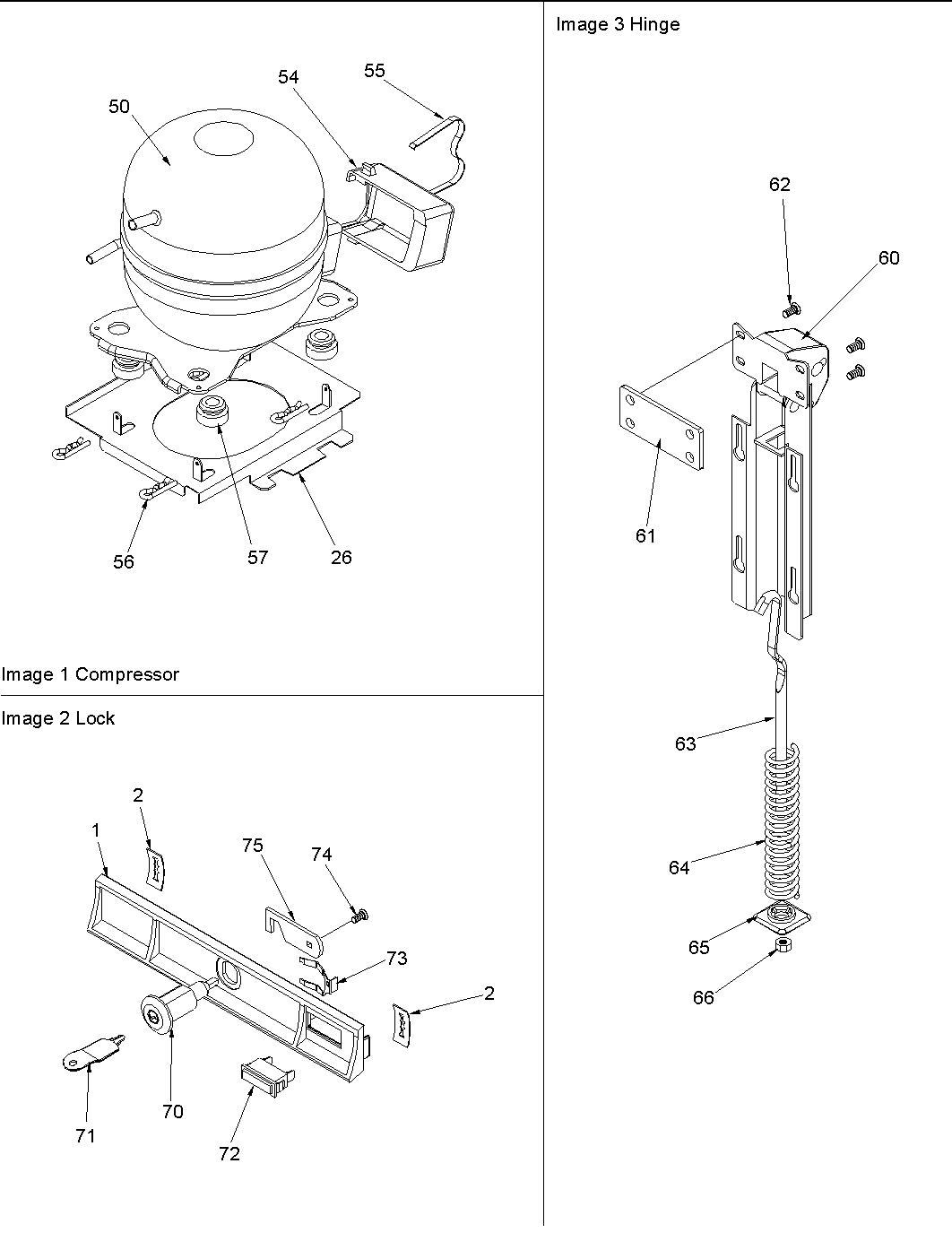 02 - Compressor and Wiring Harness