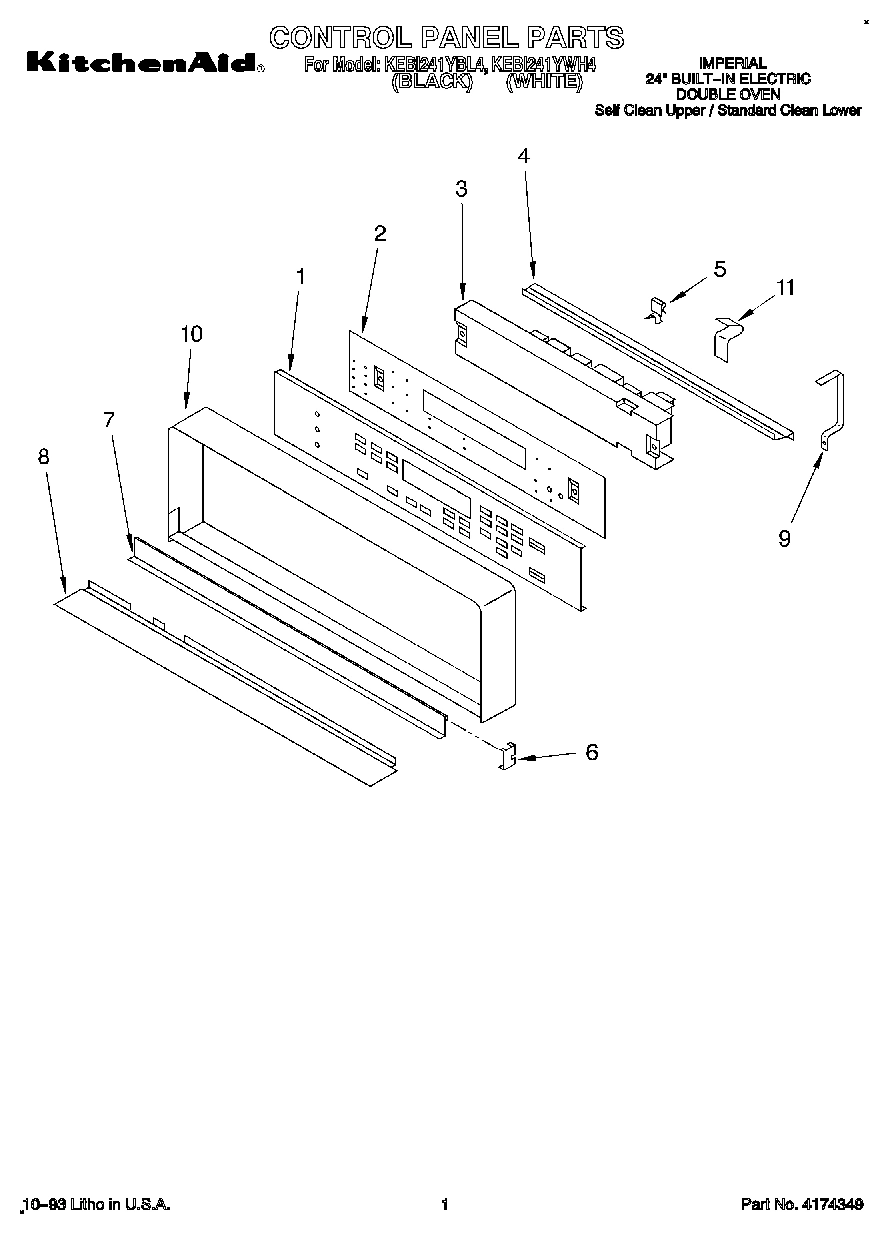 01 - CONTROL PANEL, LITERATURE