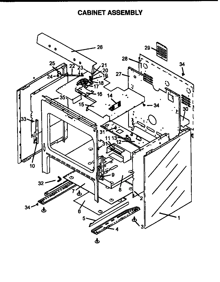 02 - CABINET ASSY