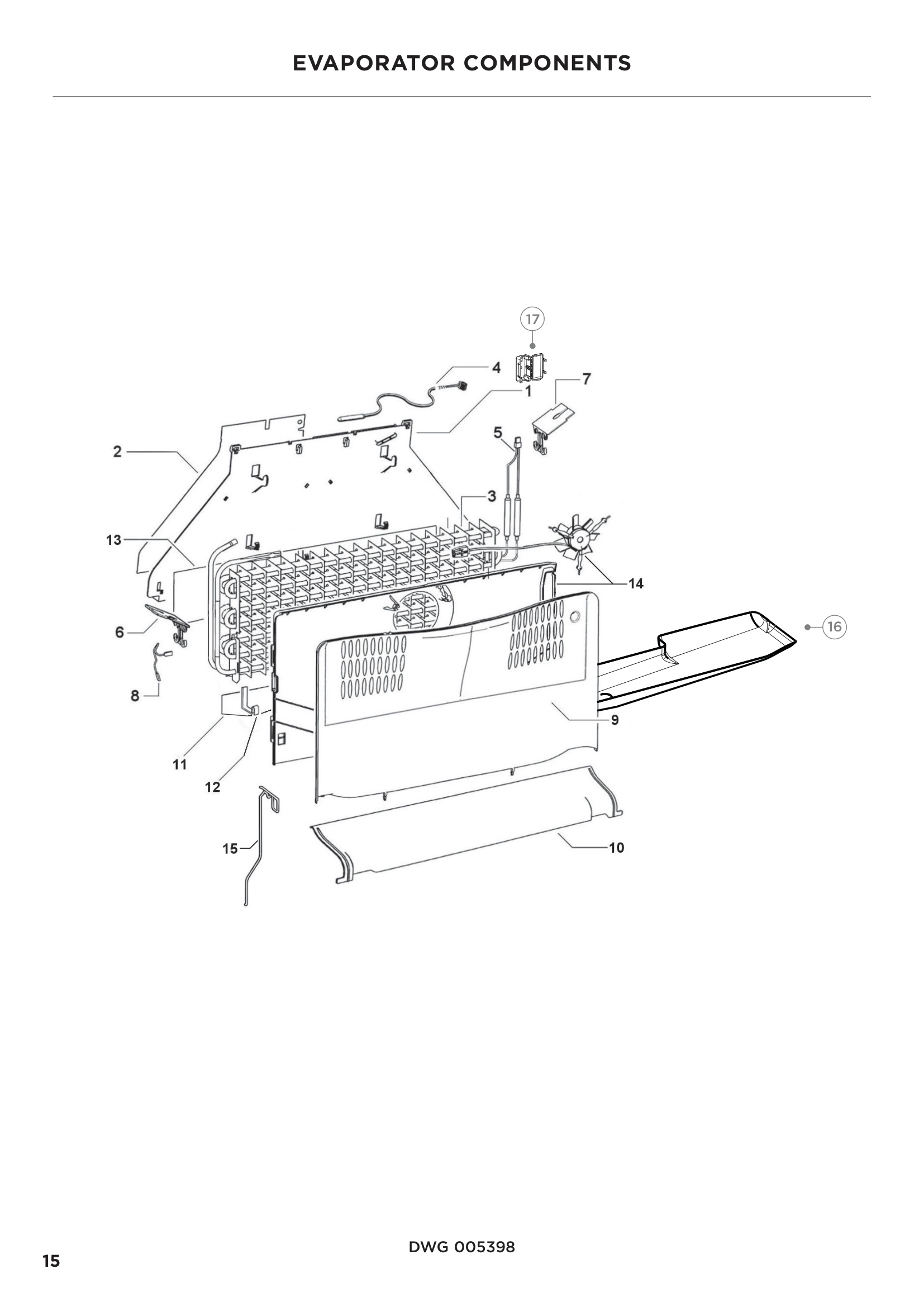 EVAPORATOR COMPONENTS