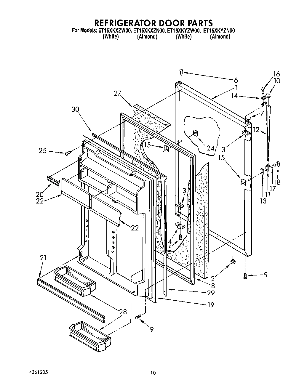 08 - REFRIGERATOR DOOR, LIT/OPTIONAL