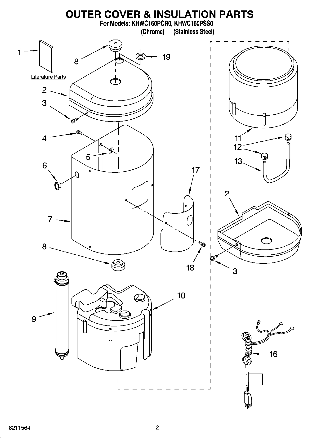 01 - OUTER COVER & INSULATION PARTS