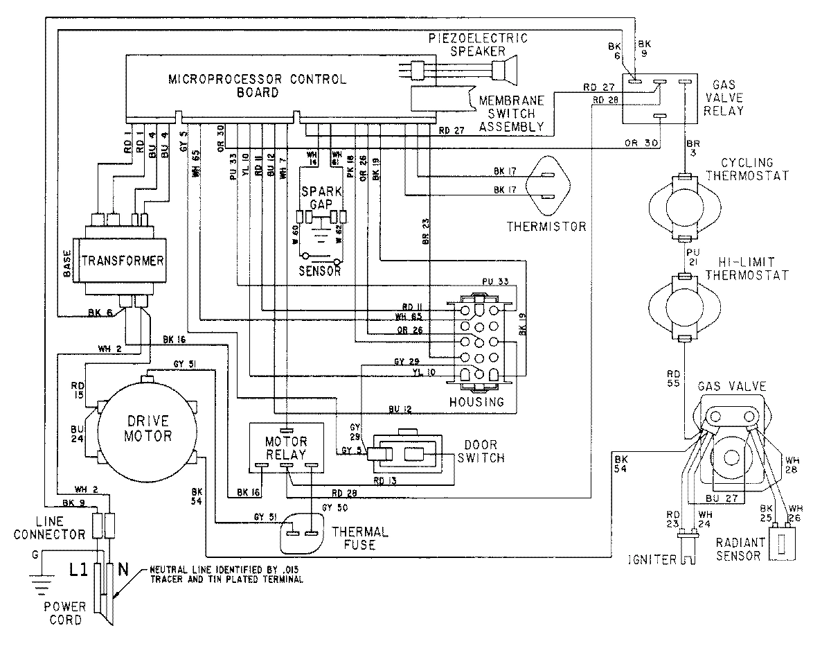 16 - WIRING INFORMATION-LSG9904AAx (DRYER)