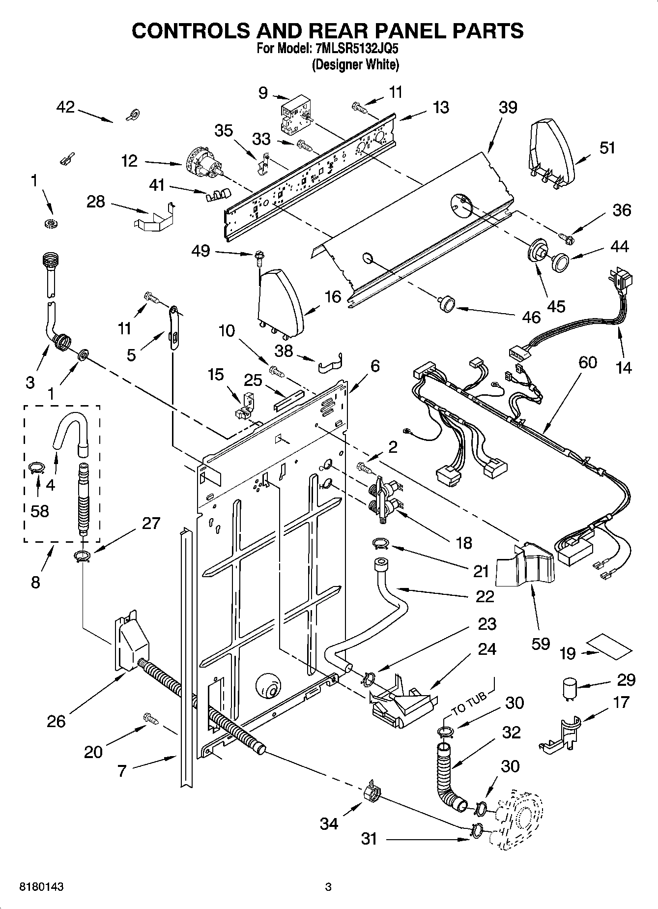 02 - CONTROLS AND REAR PANEL PARTS