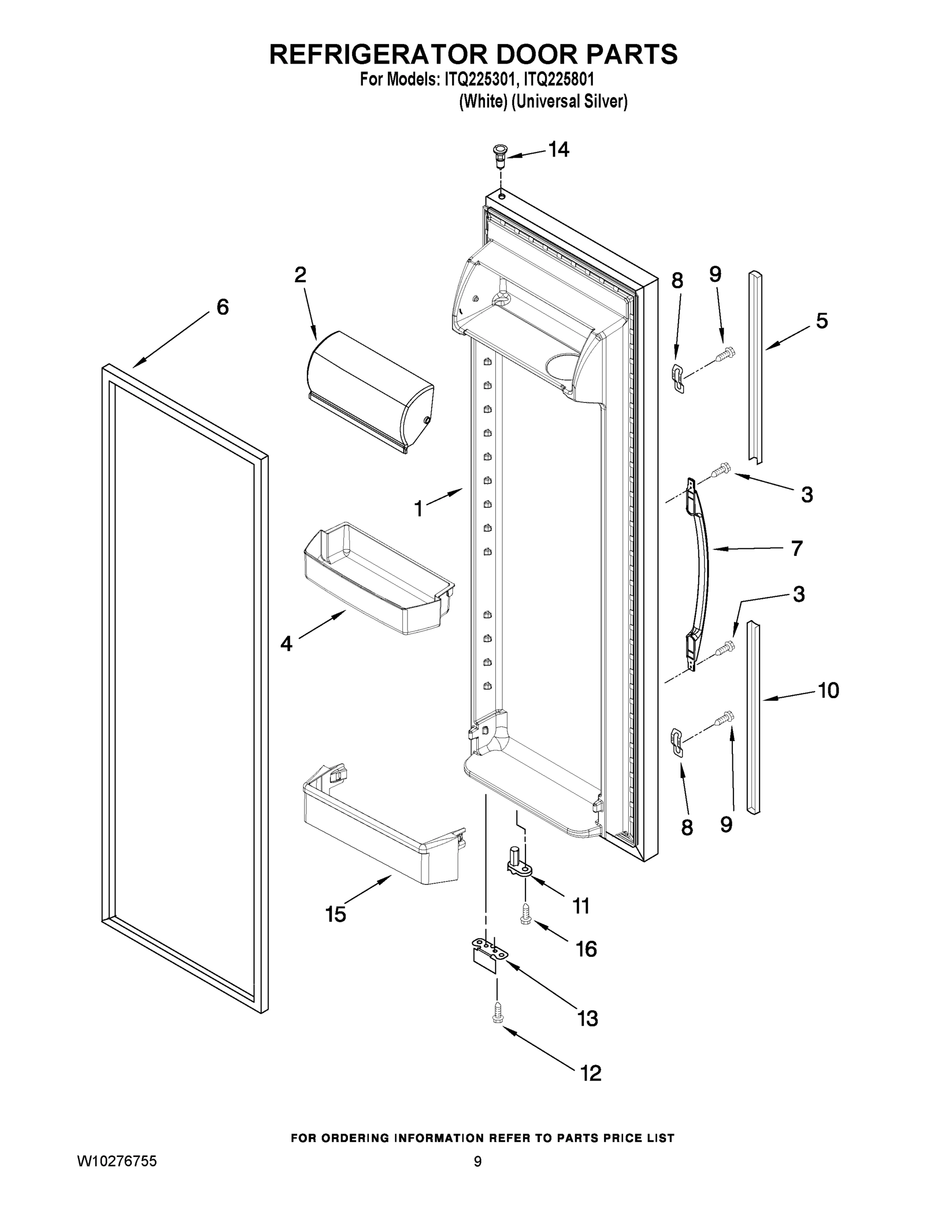 06 - REFRIGERATOR DOOR PARTS
