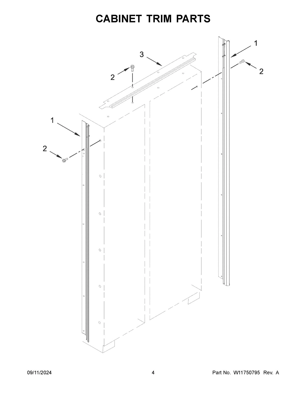 03 - CABINET TRIM PARTS