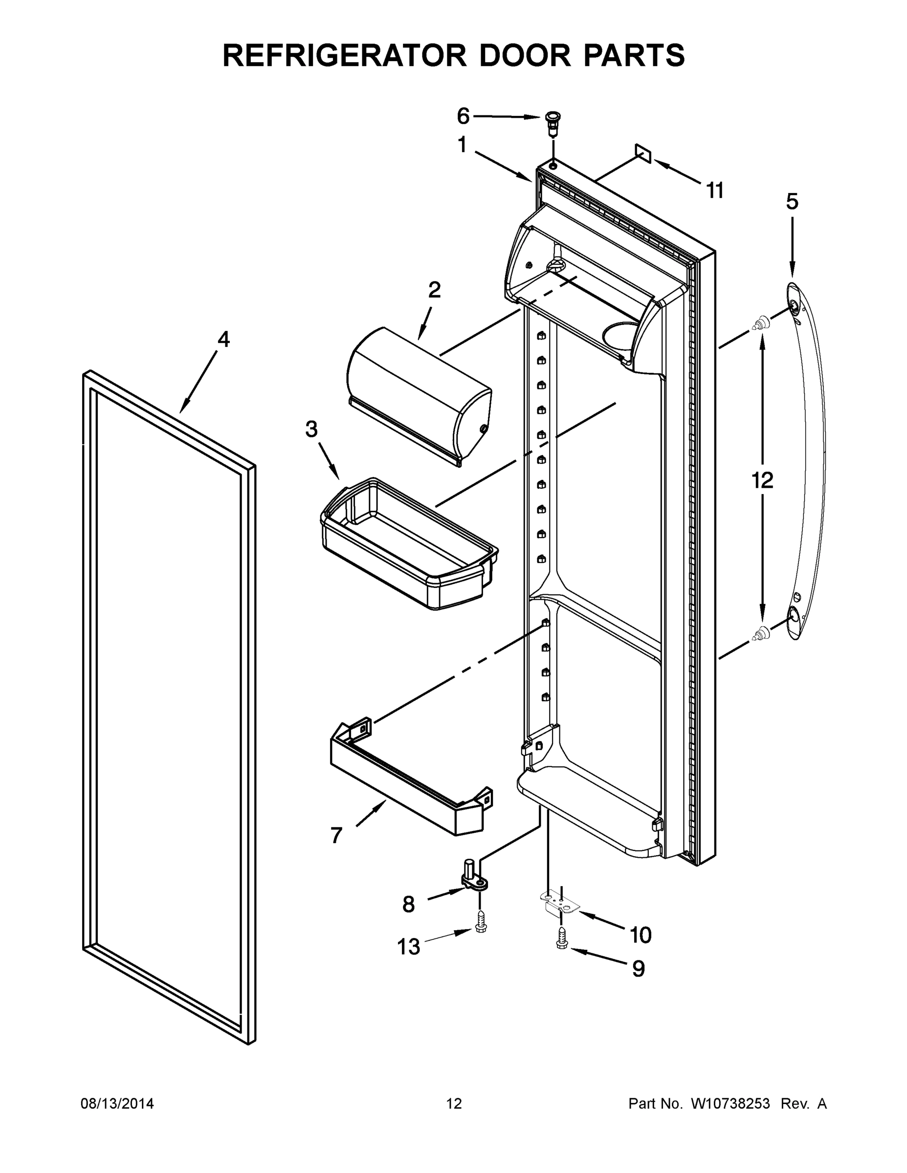 07 - REFRIGERATOR DOOR PARTS