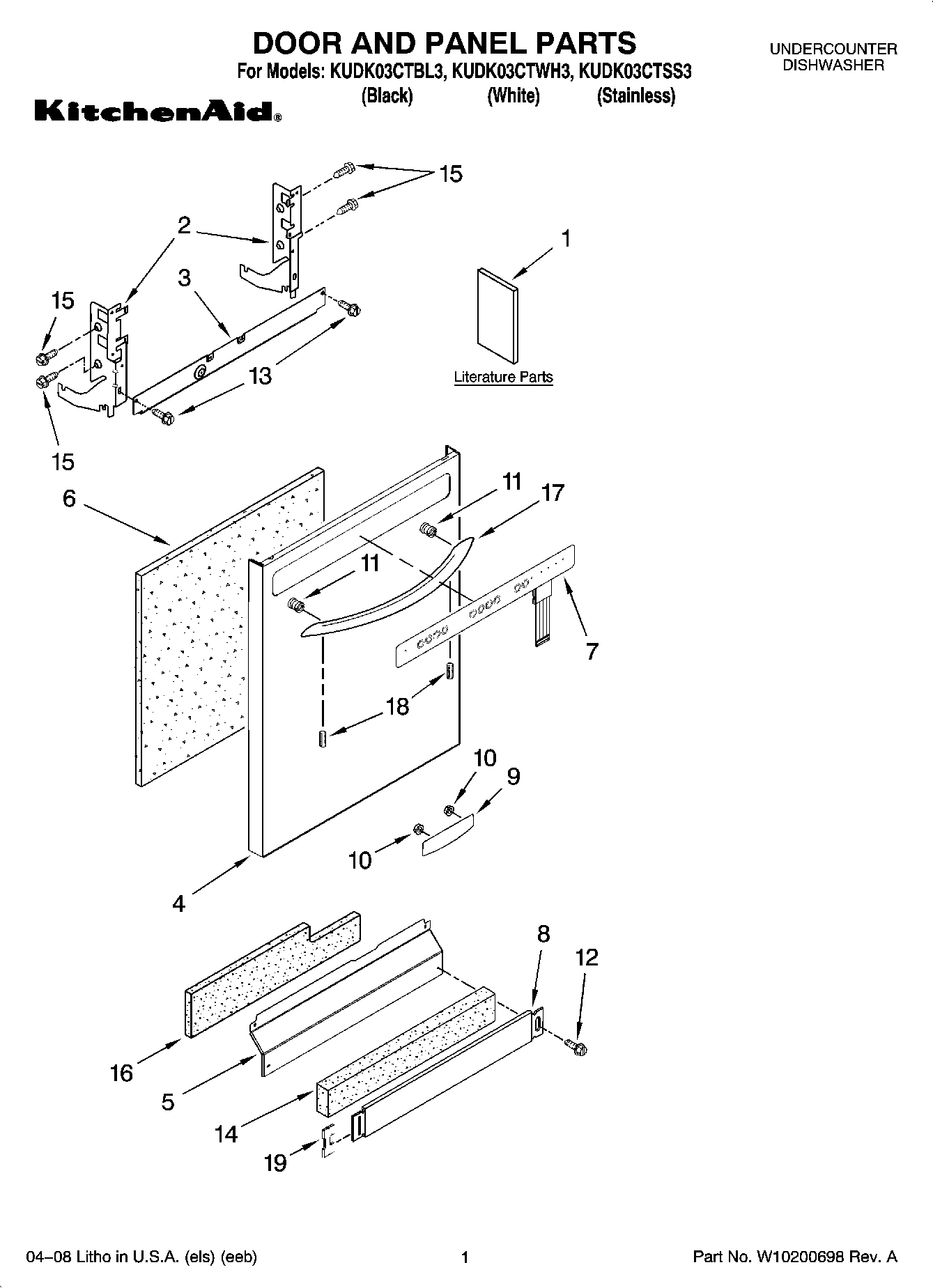 01 - DOOR AND PANEL PARTS
