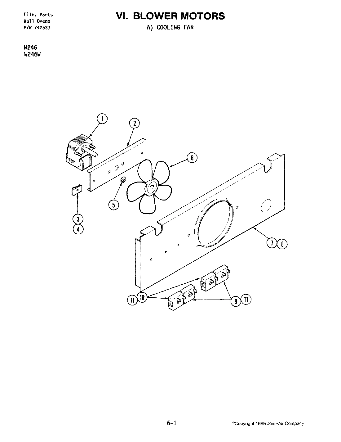 03 - BLOWER MOTOR-COOLING FAN (W246)