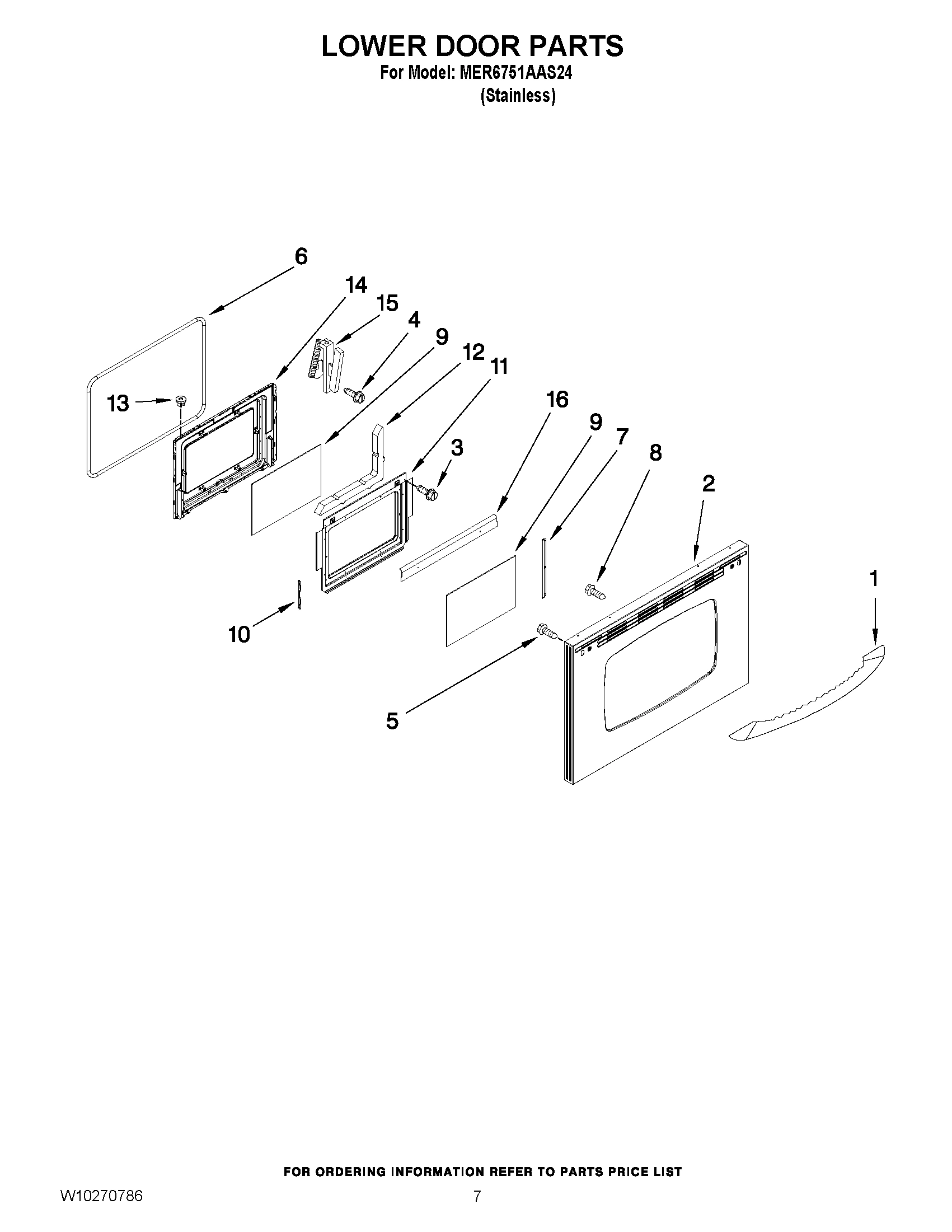 05 - LOWER DOOR PARTS