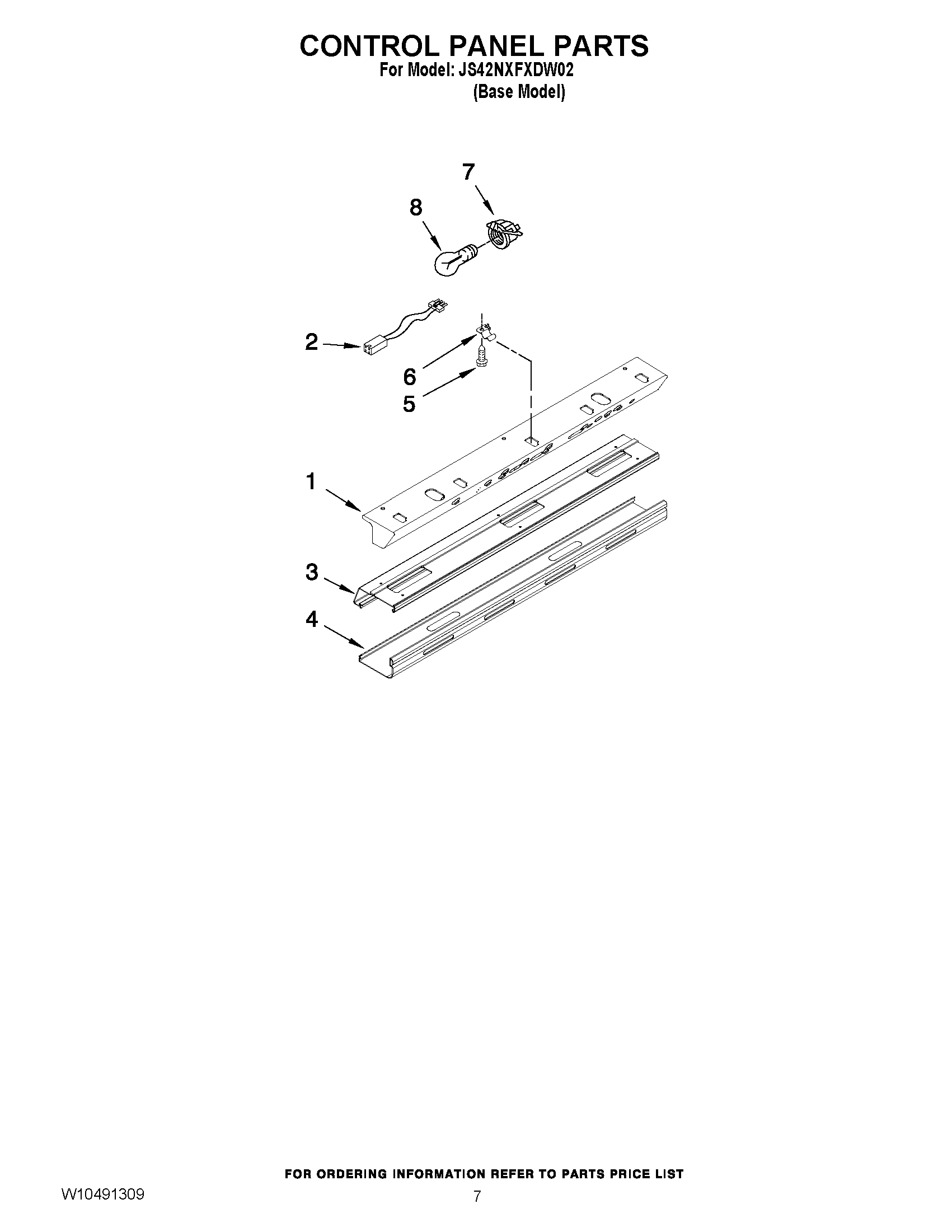 05 - CONTROL PANEL PARTS