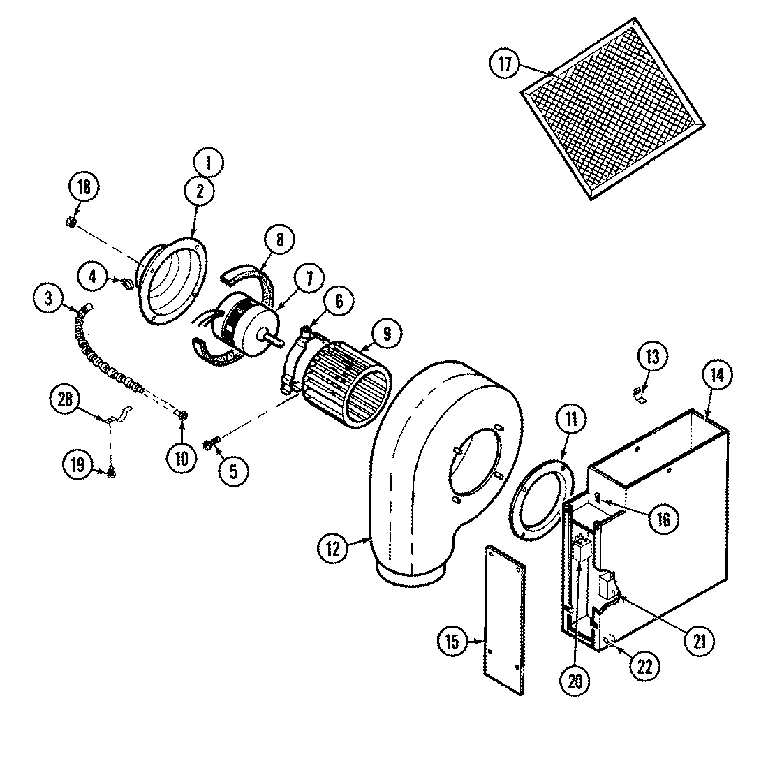 01 - BLOWER MOTOR